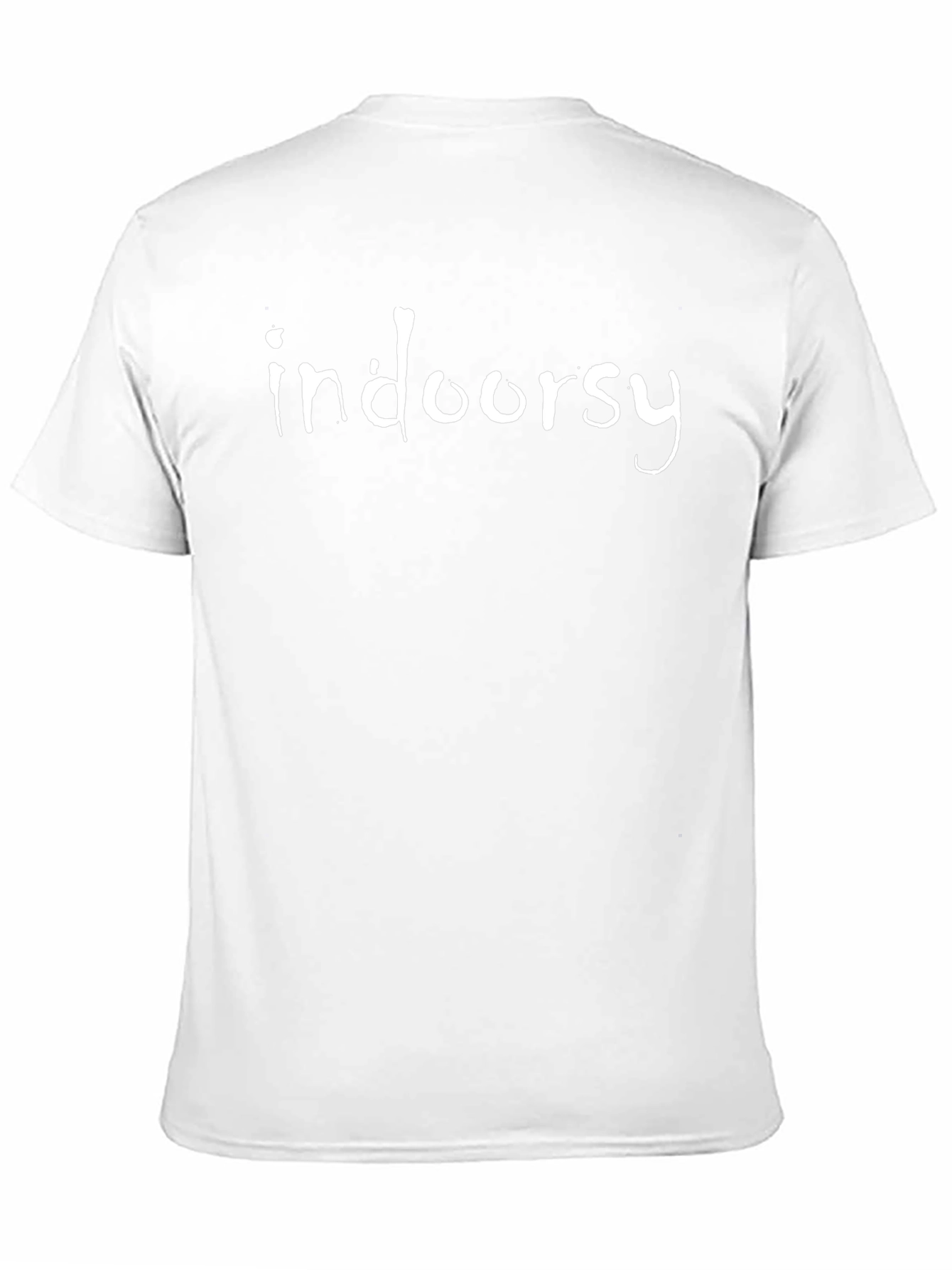 Indoorsy Graphic T-Shirt - Black Short Sleeve