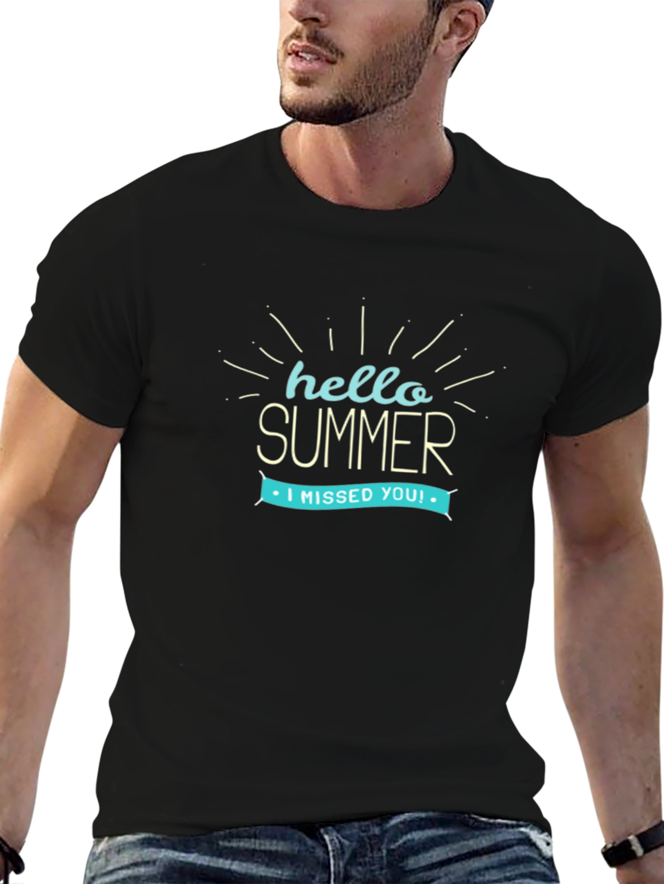 Hello Summer Graphic T-Shirt