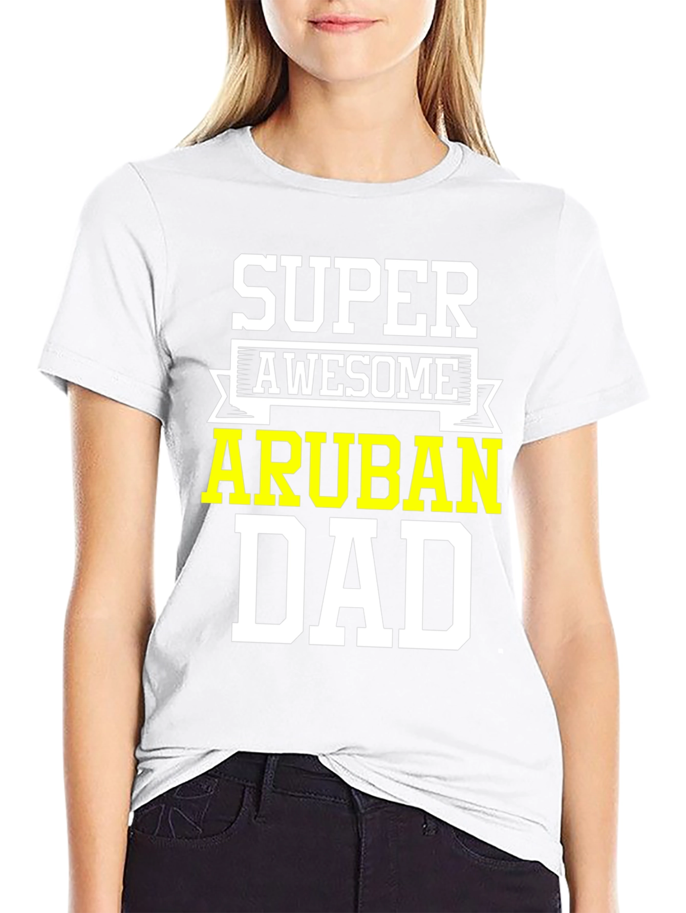 Super Awesome Aruban Dad T-Shirt