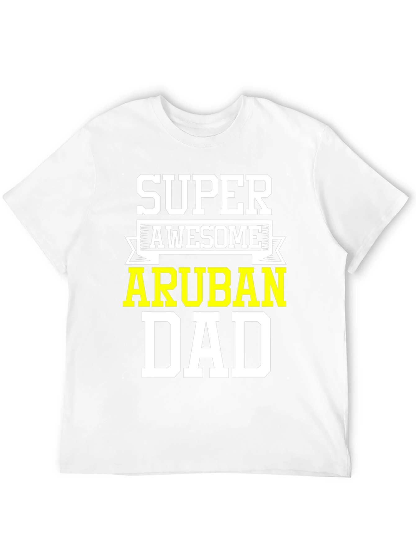 Super Awesome Aruban Dad T-Shirt