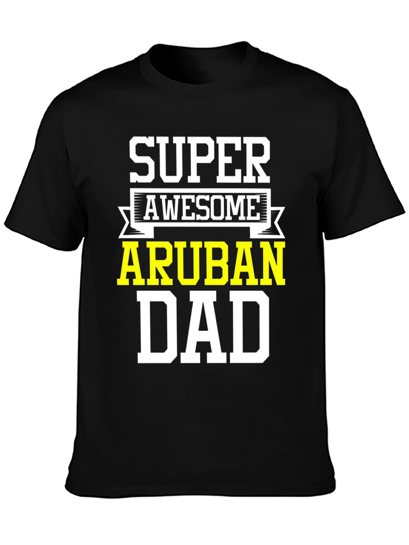 Super Awesome Aruban Dad T-Shirt