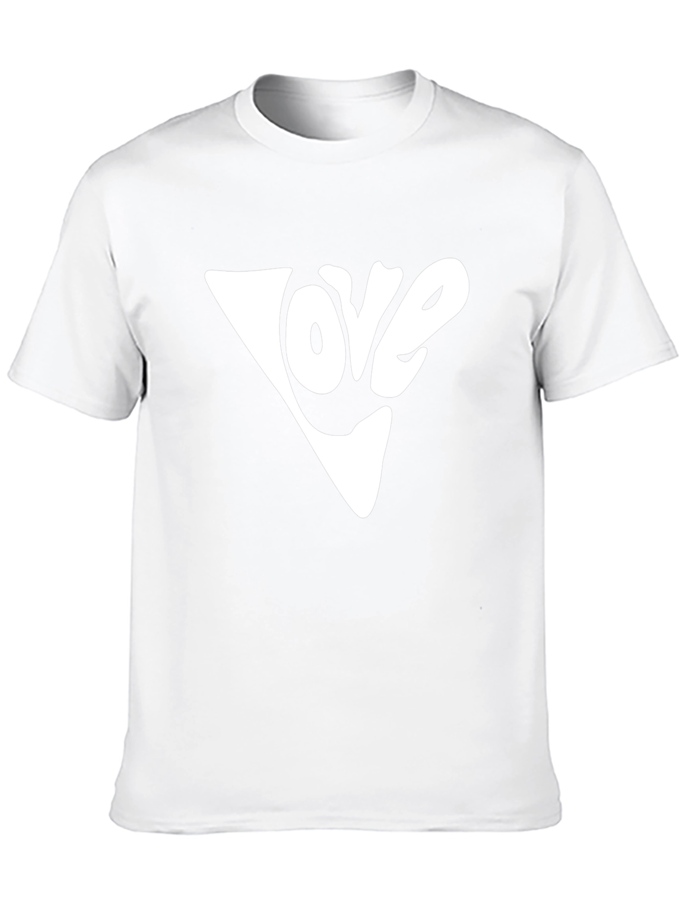 Love Graphic Tee - Black Cotton Blend