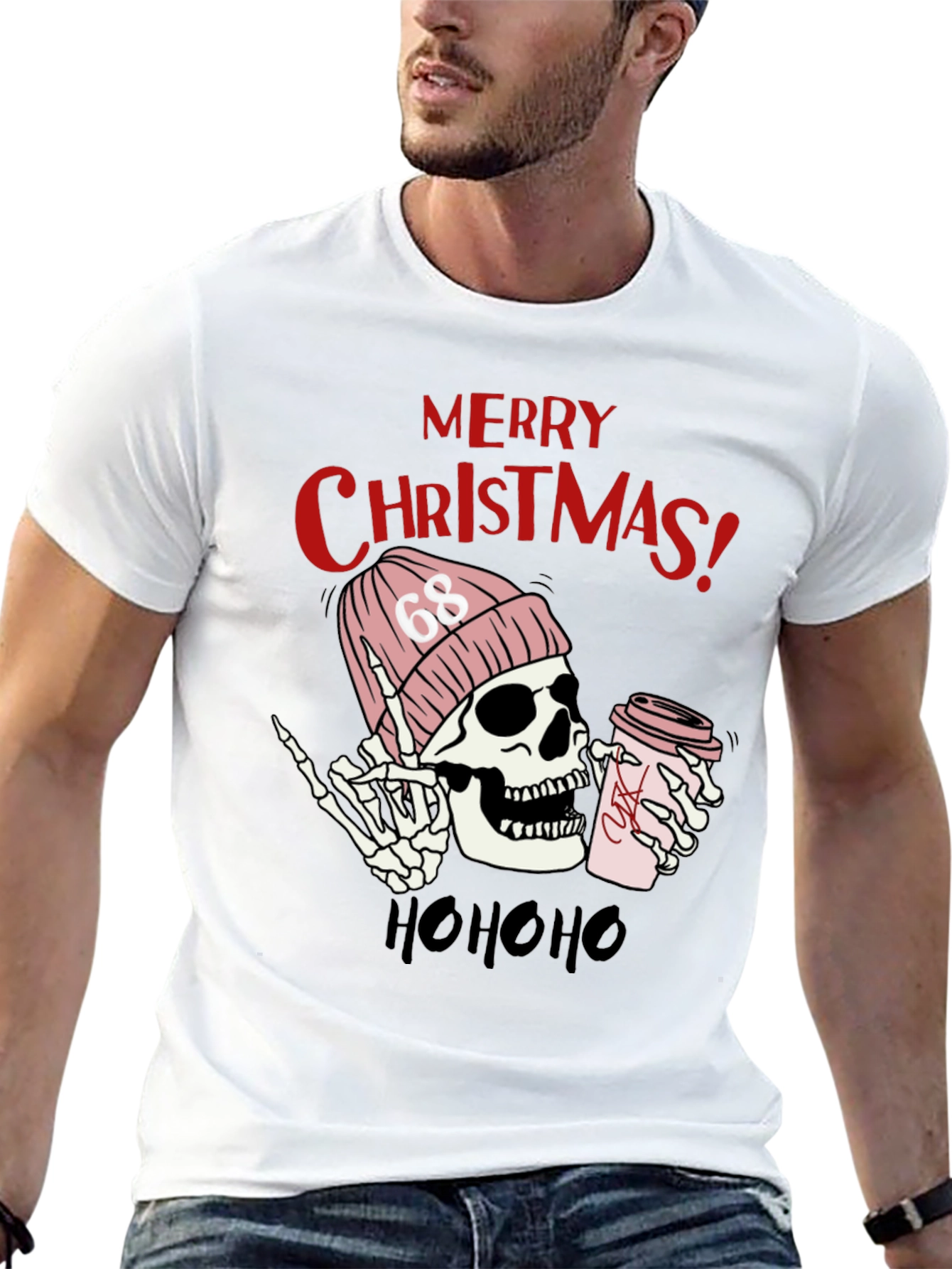 Merry Christmas Skeleton T-Shirt