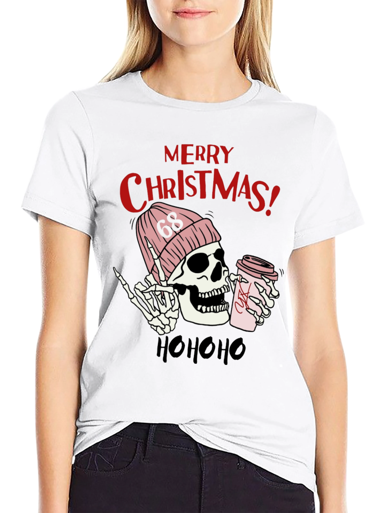 Merry Christmas Skeleton T-Shirt