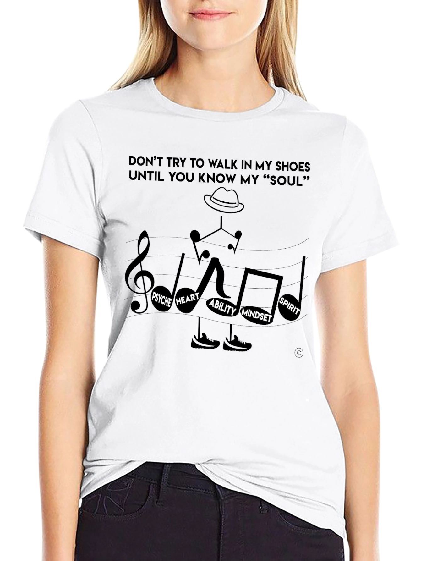 Soulful Music T-Shirt: Walk in My Shoes
