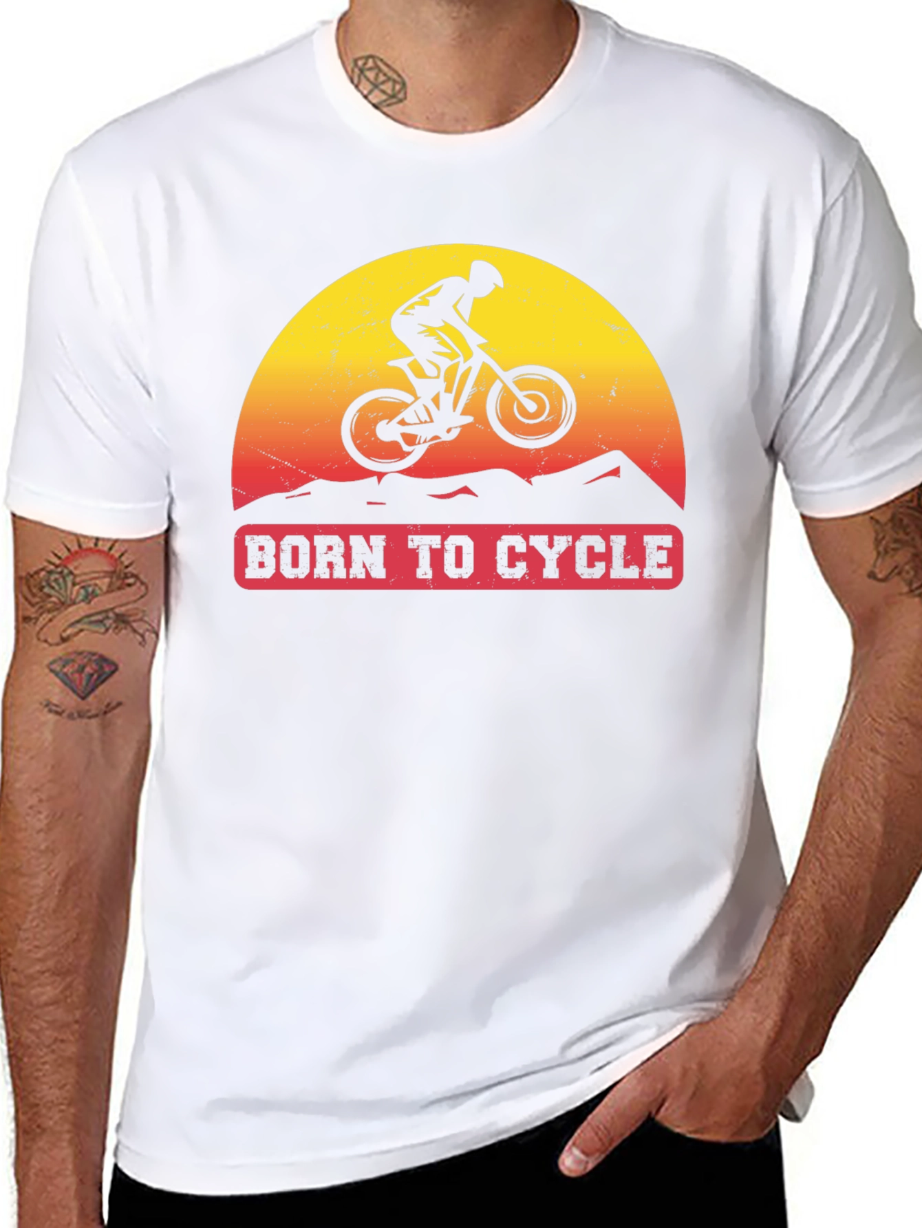 Born to Cycle Graphic Tee
