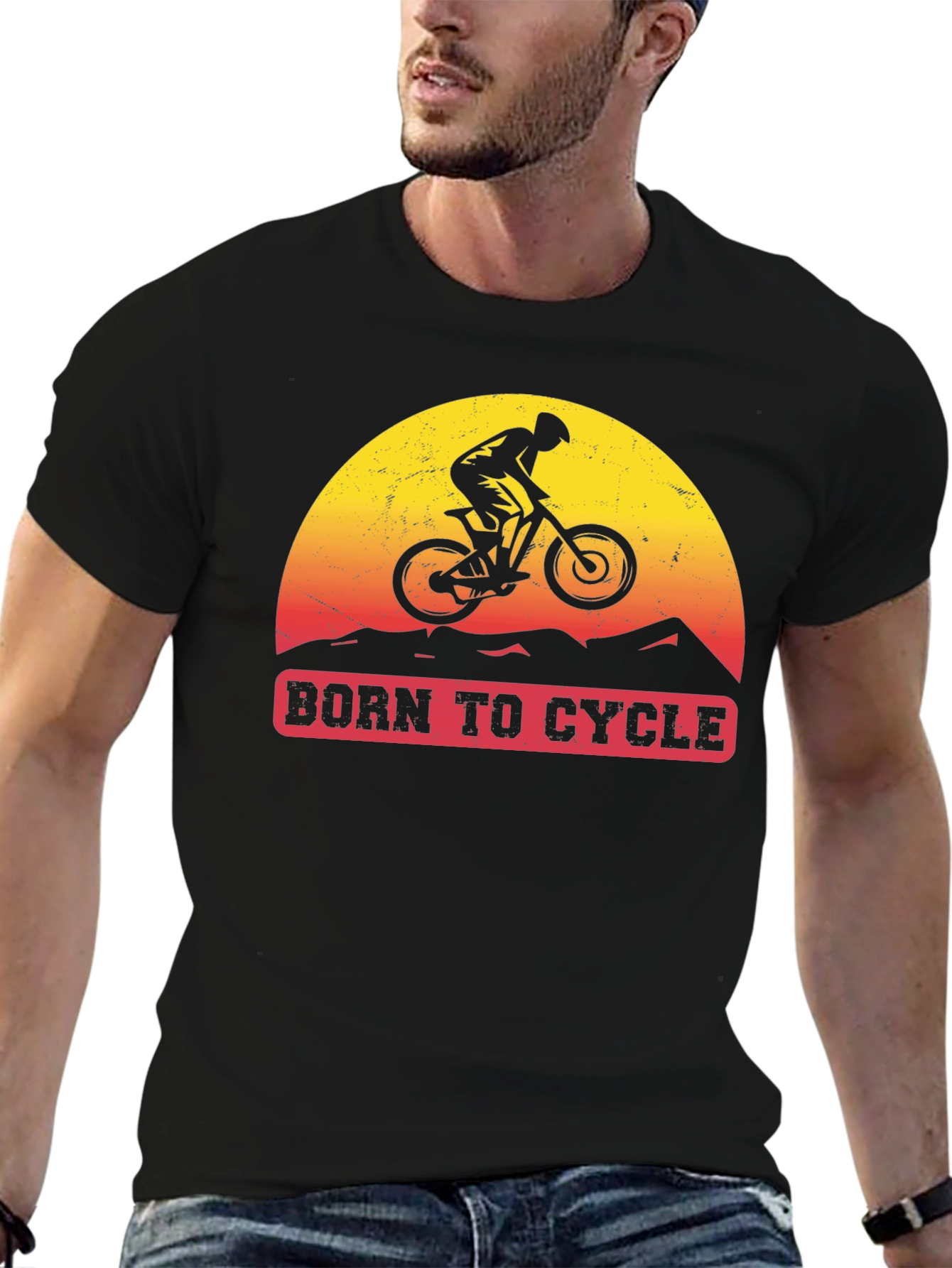 Born to Cycle Graphic Tee