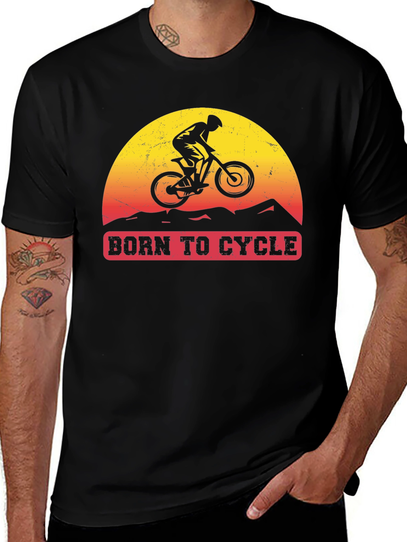 Born to Cycle Graphic Tee