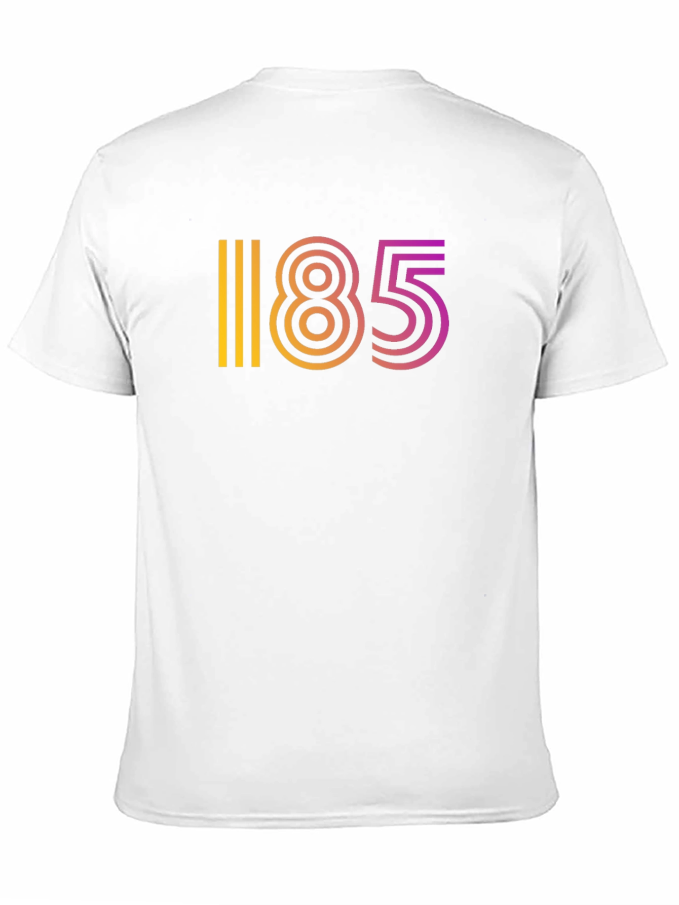 Retro 1985 Gradient T-Shirt
