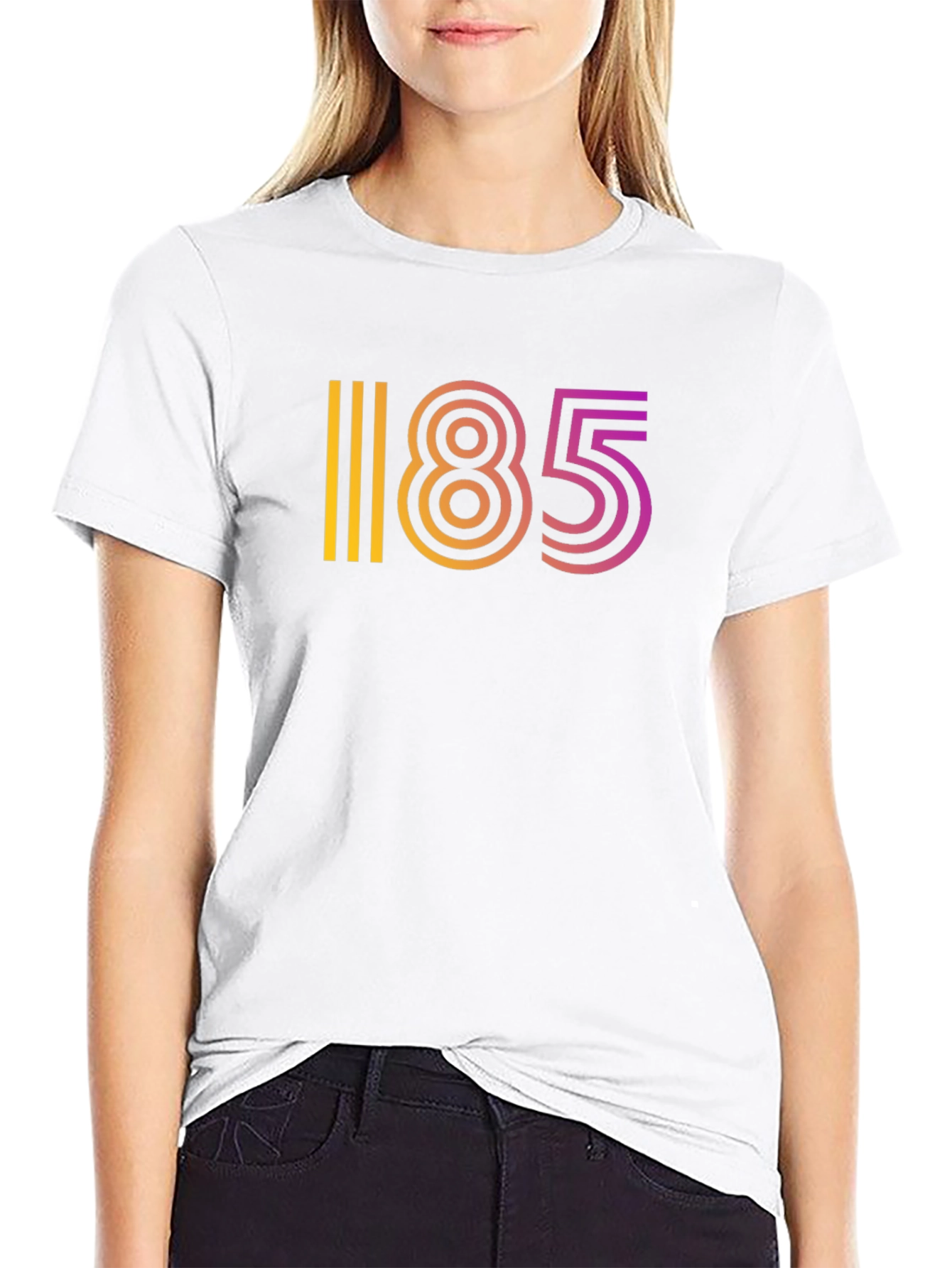 Retro 1985 Gradient T-Shirt