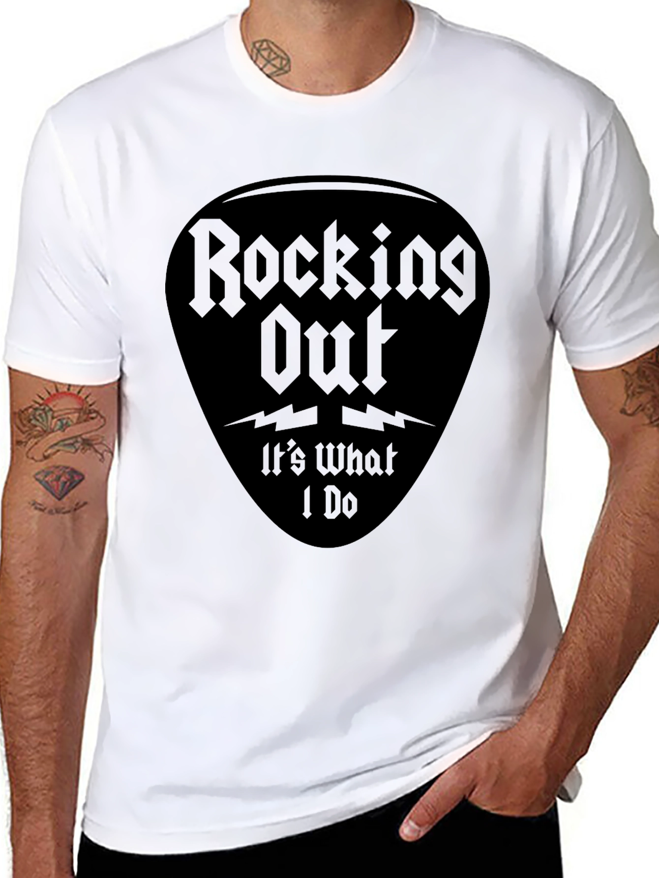 Rocking Out T-Shirt - Music Lover Tee