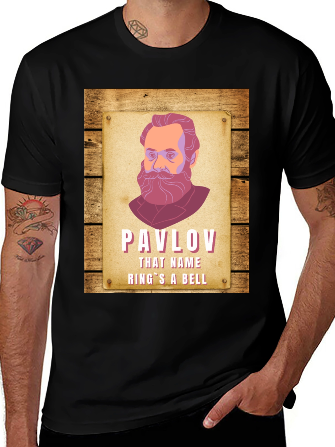 Pavlovs Bell T-Shirt: Psychology Humor Tee