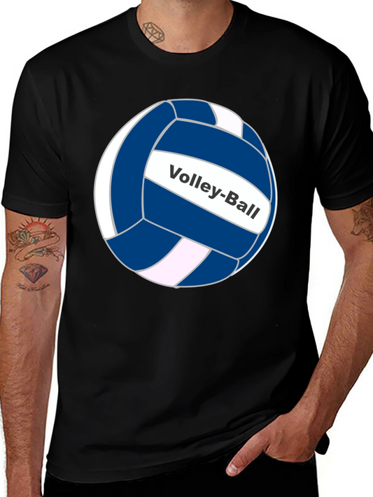 Volley-Ball Graphic T-Shirt - Classic Design