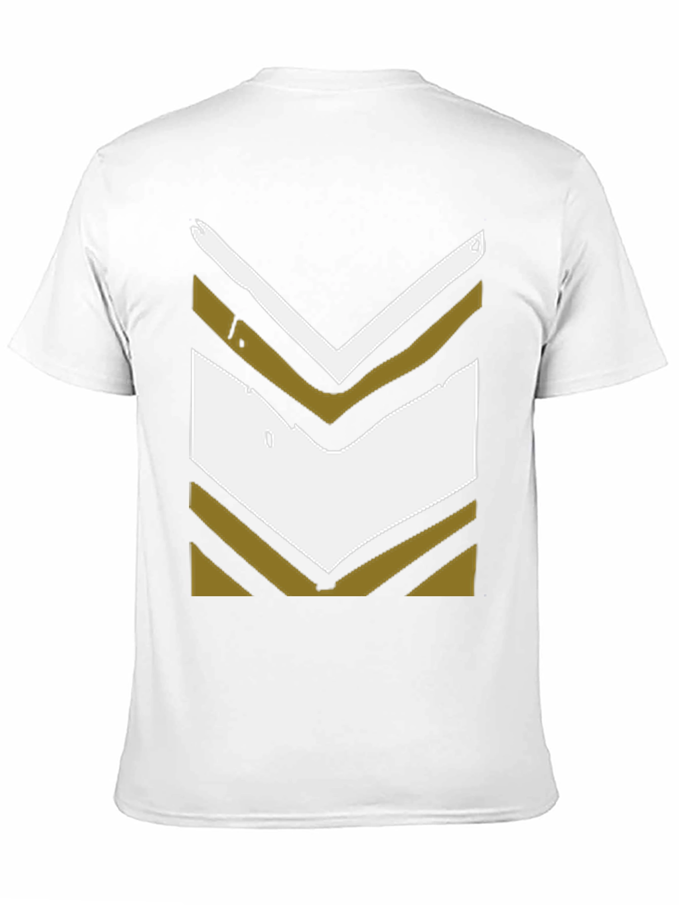 Retro Chevron Graphic Tee - Black