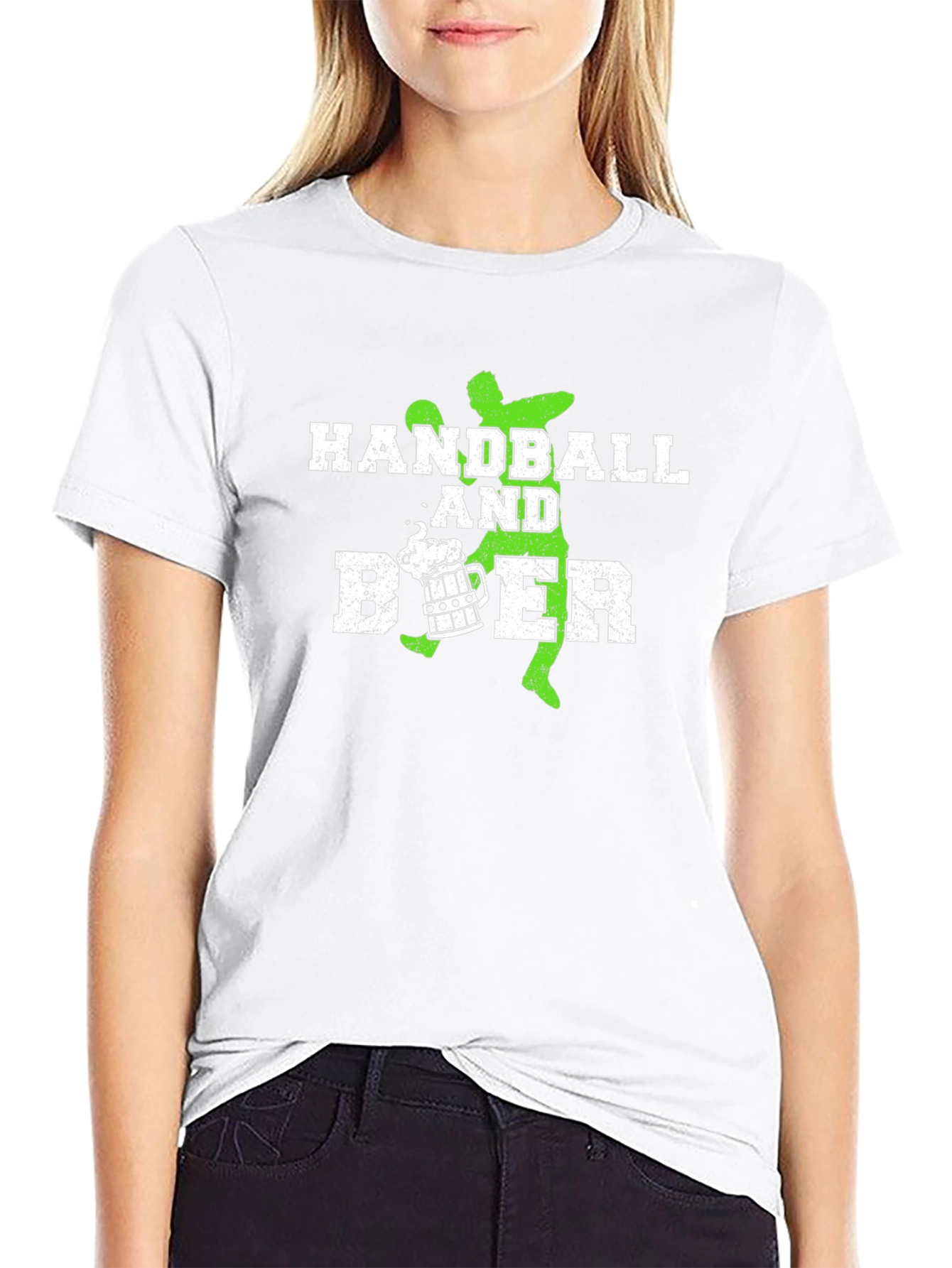 Handball & Beer Graphic T-Shirt