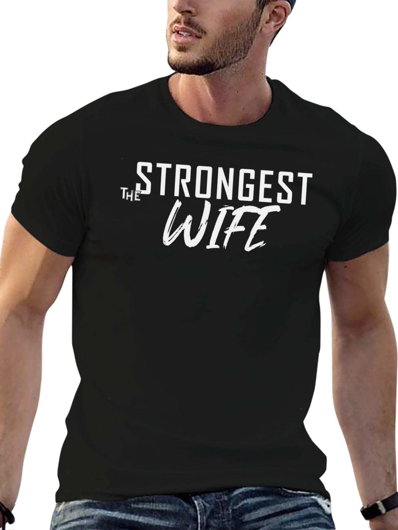 Strongest Wife Graphic T-Shirt