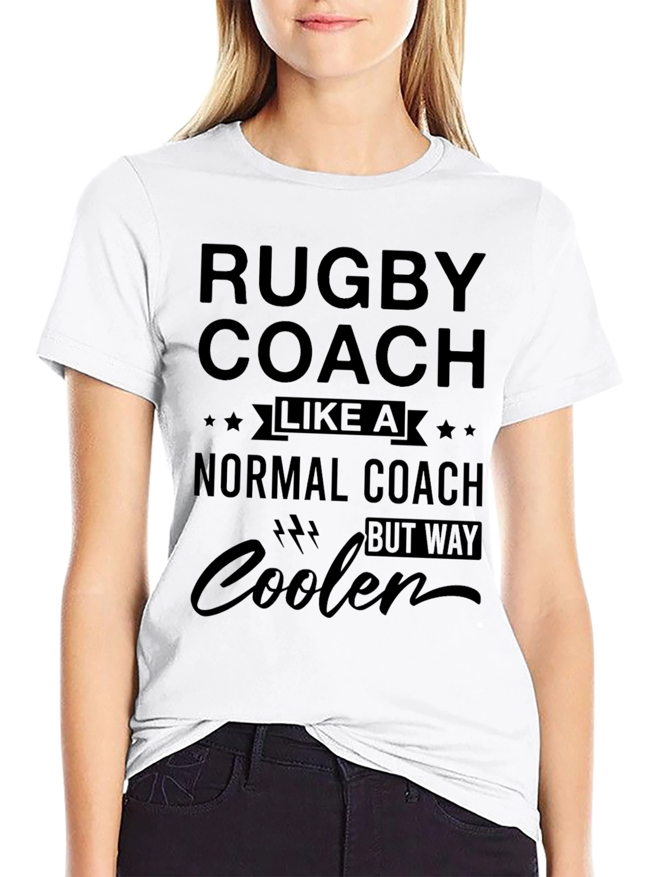 Rugby Coach Funny T-Shirt - Cooler Than Normal