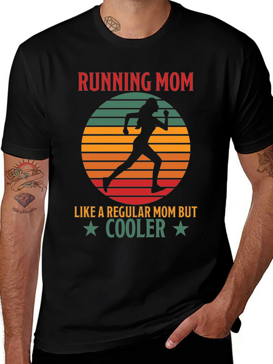 Running Mom Graphic T-Shirt