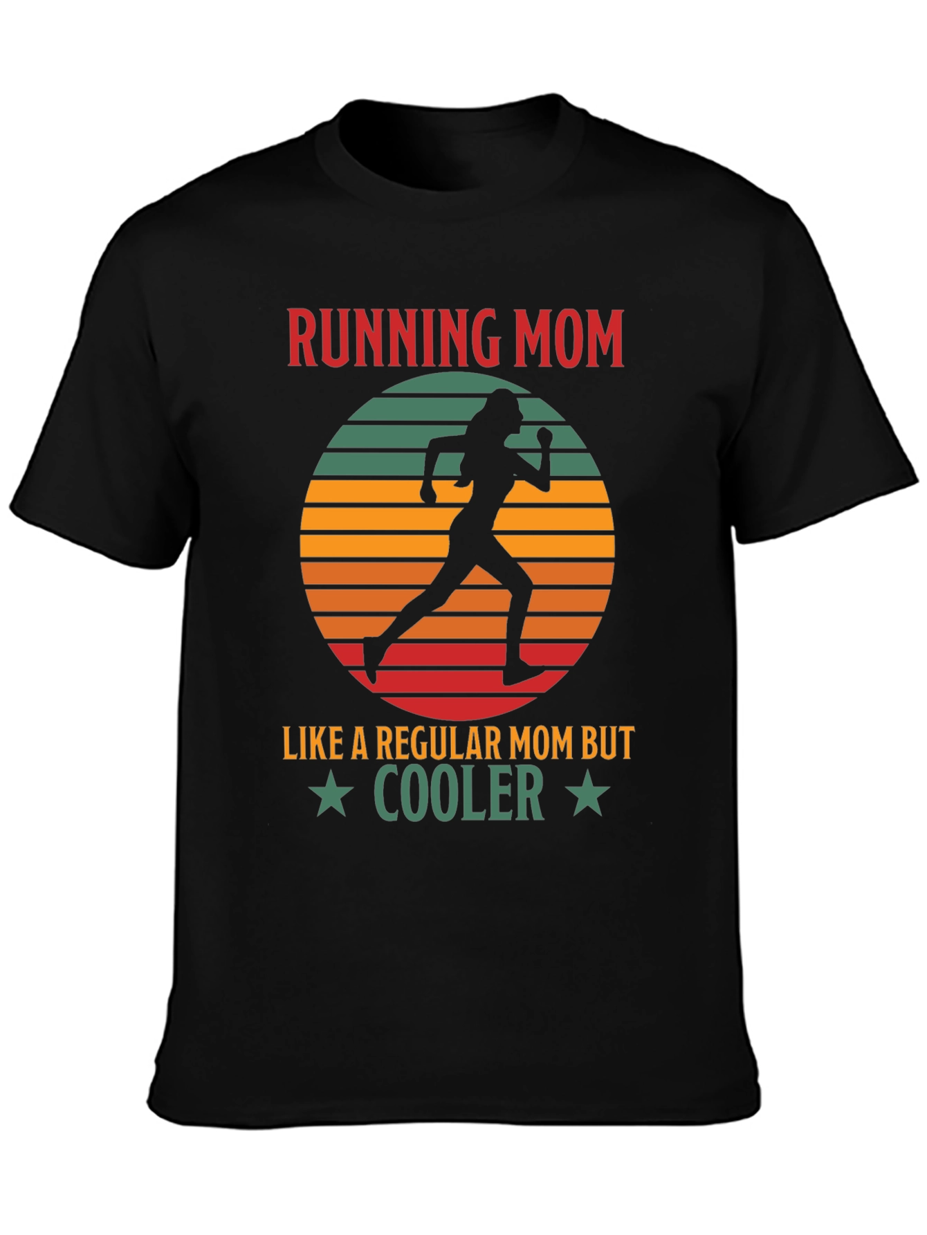 Running Mom Graphic T-Shirt