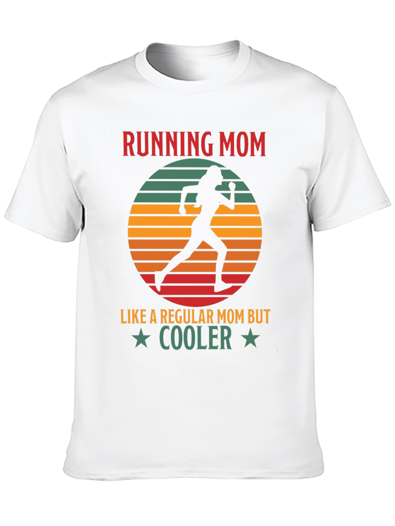Running Mom Graphic T-Shirt