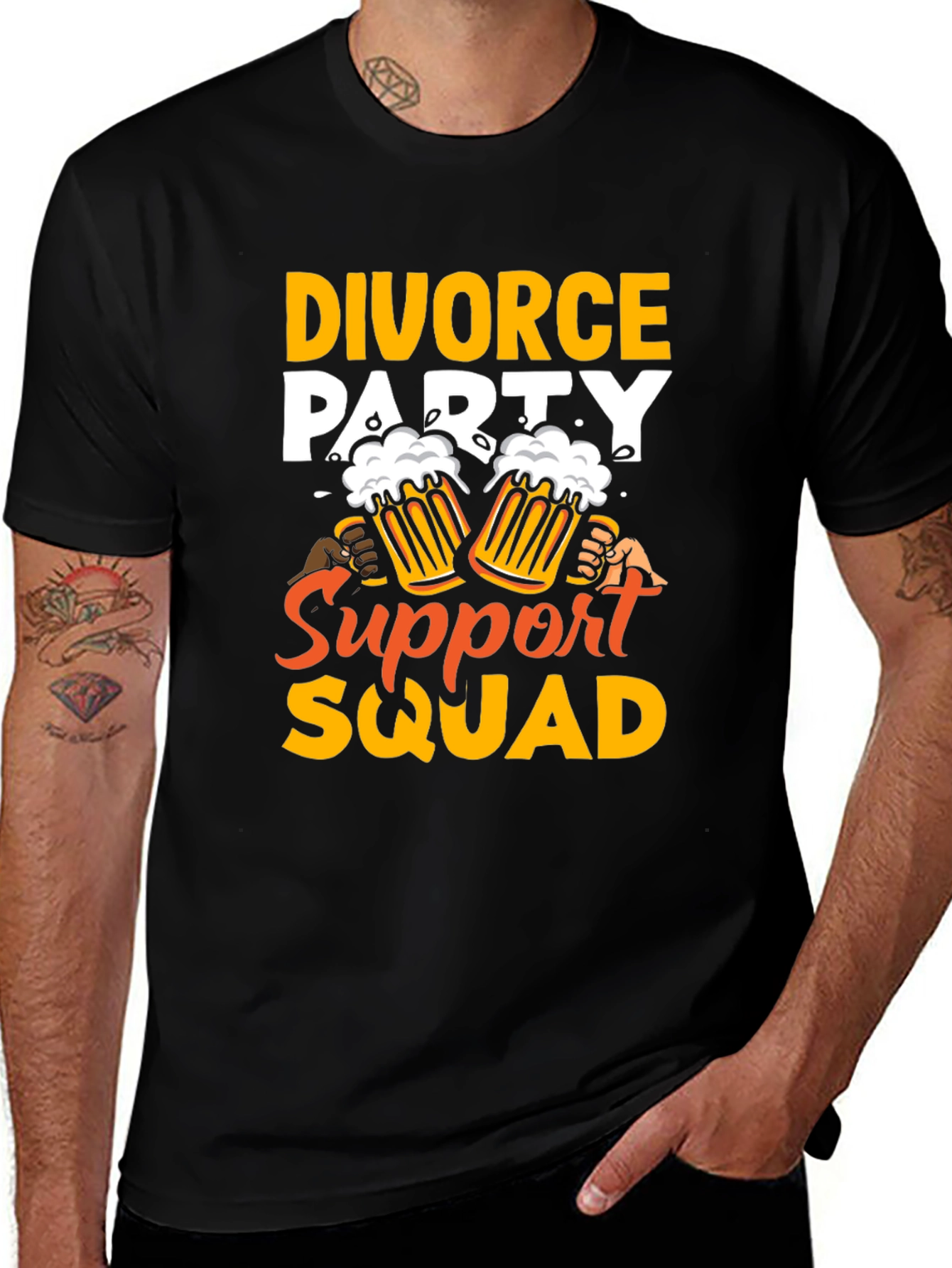 Divorce Party Support Squad T-Shirt