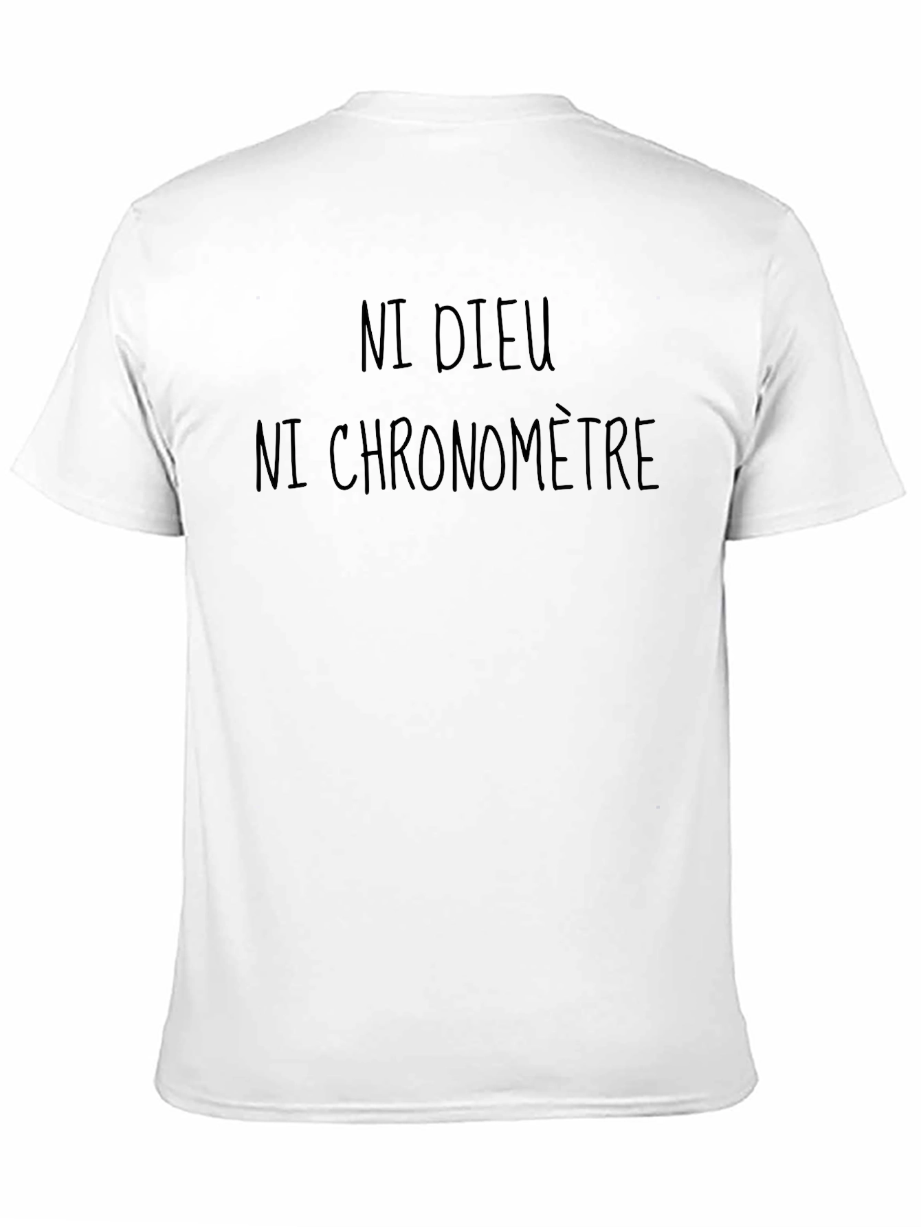Ni Dieu Ni Chronomètre Graphic T-Shirt