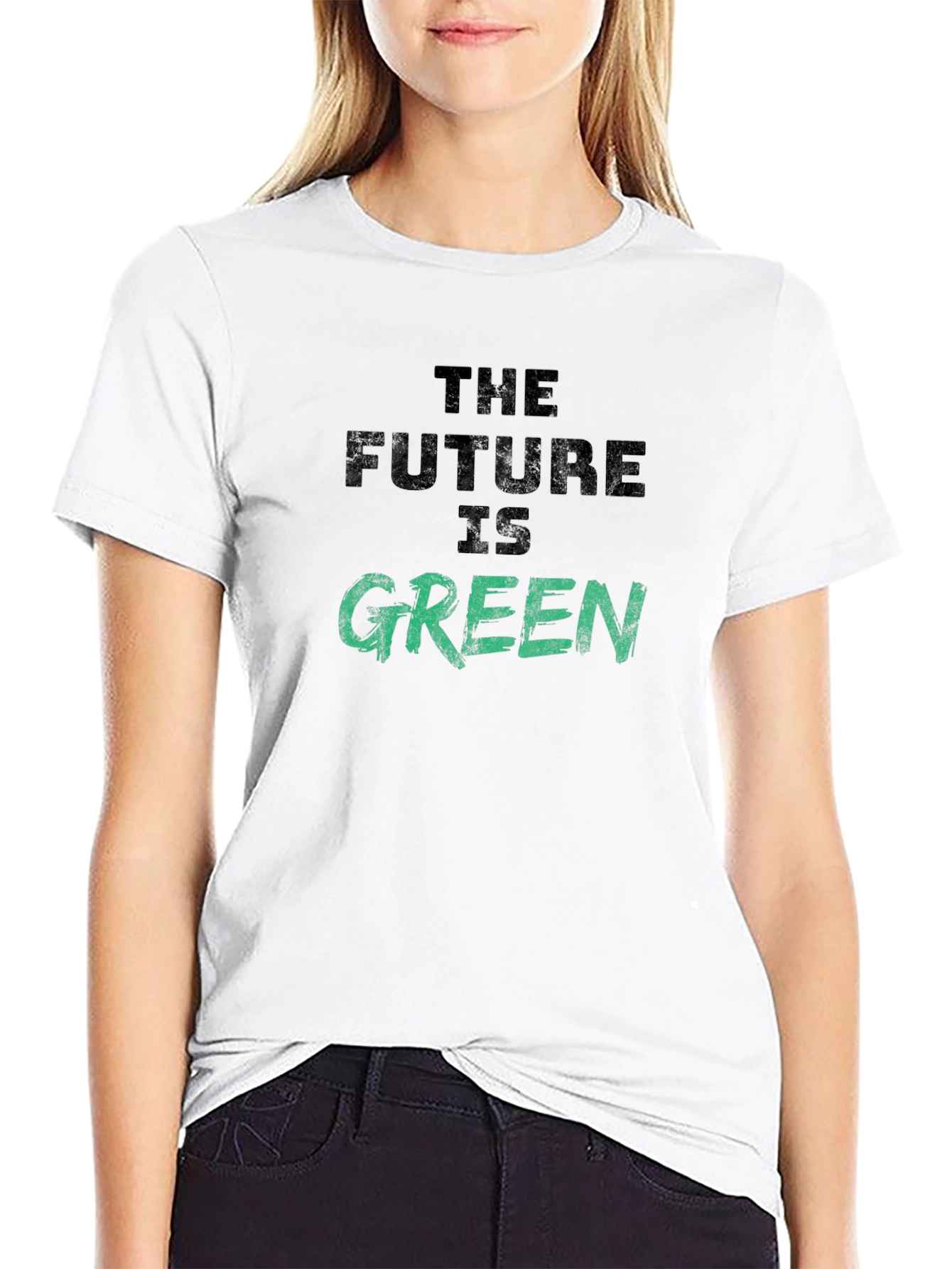 The Future is Green Graphic T-Shirt