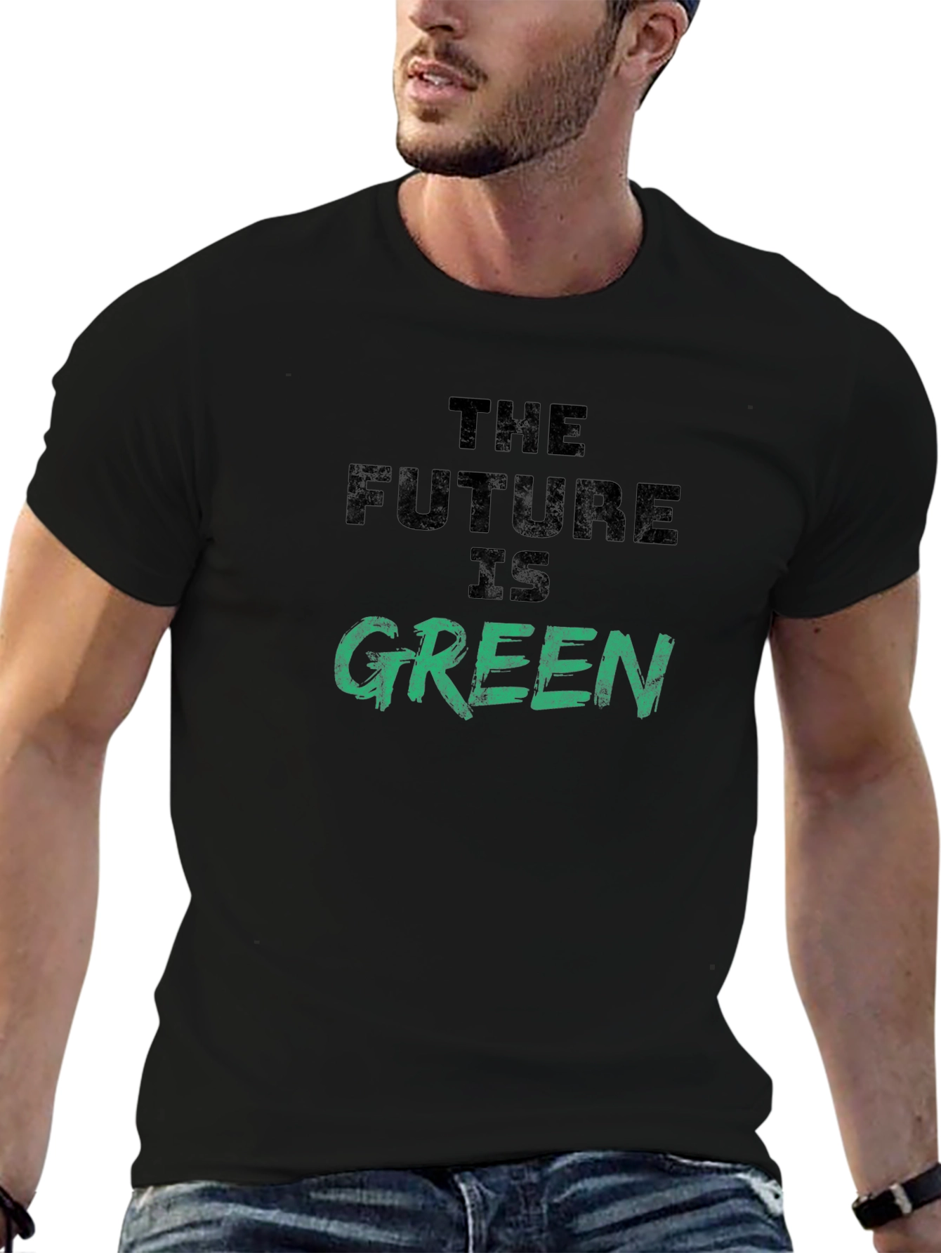 The Future is Green Graphic T-Shirt