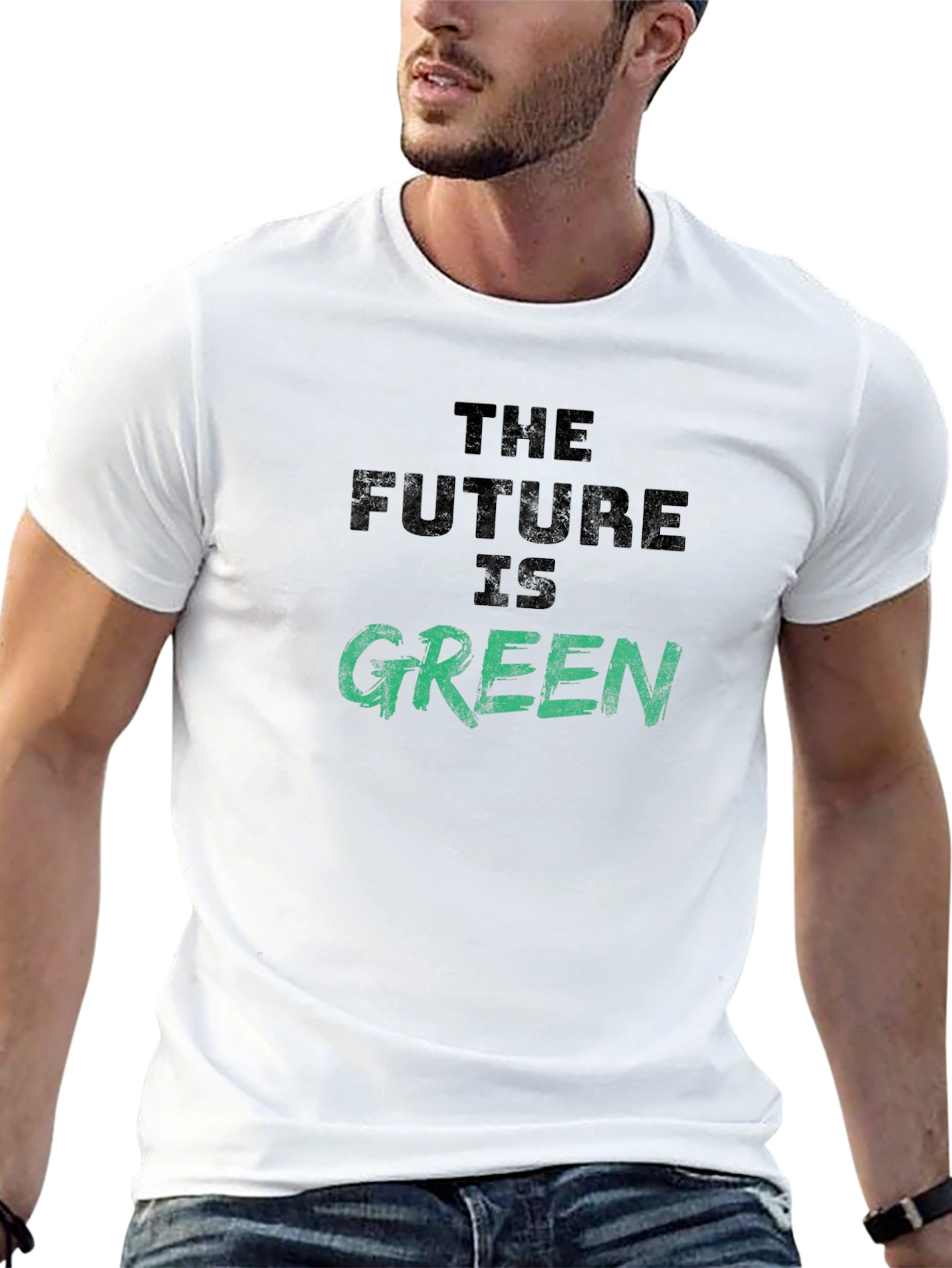 The Future is Green Graphic T-Shirt