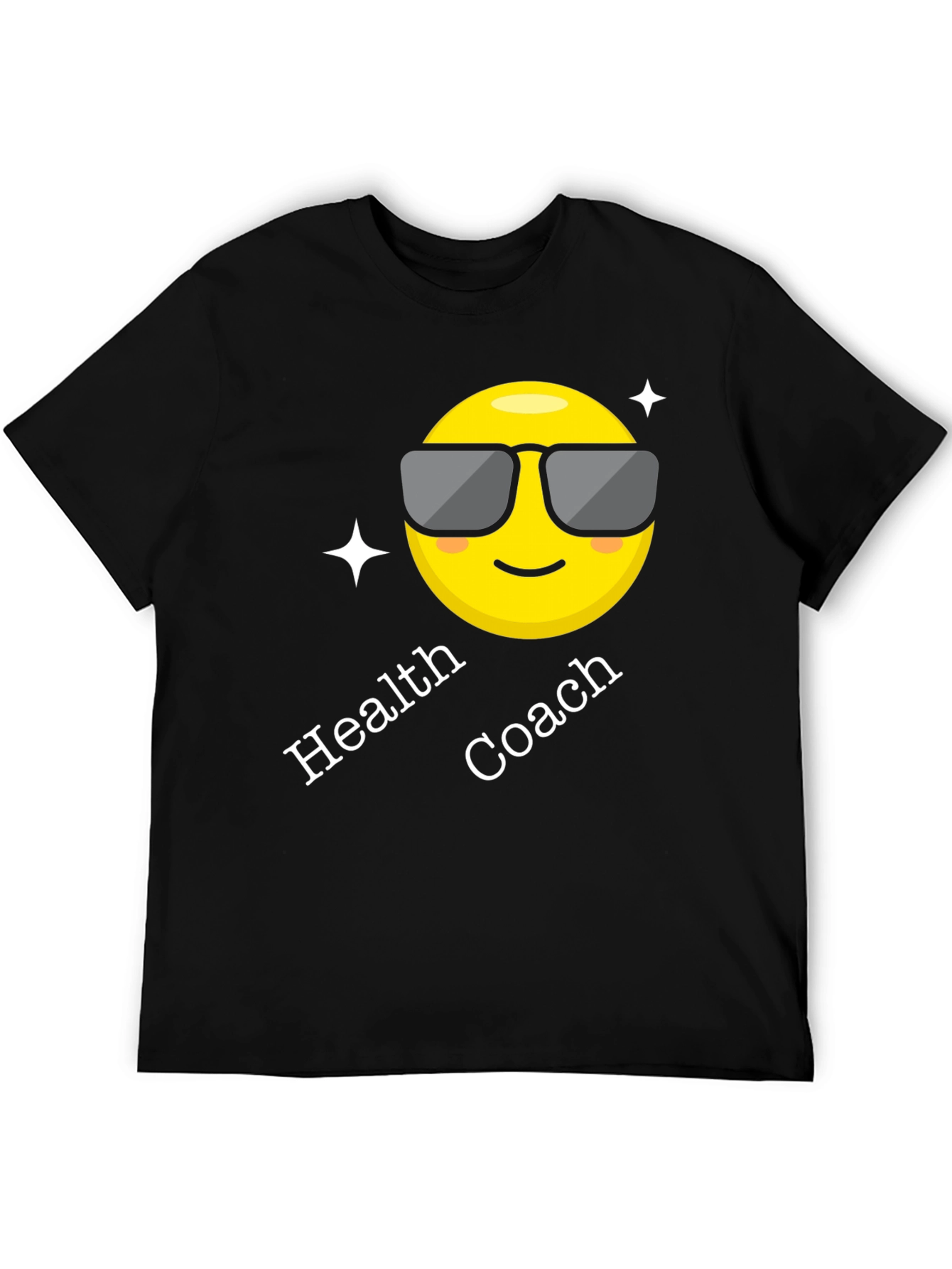 Health Coach Emoji Graphic T-Shirt