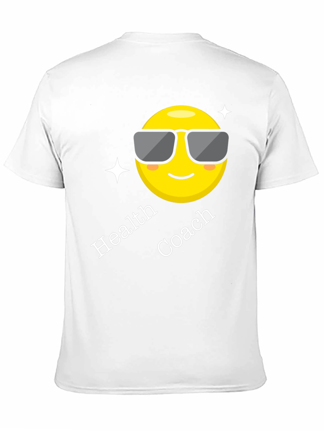 Health Coach Emoji Graphic T-Shirt