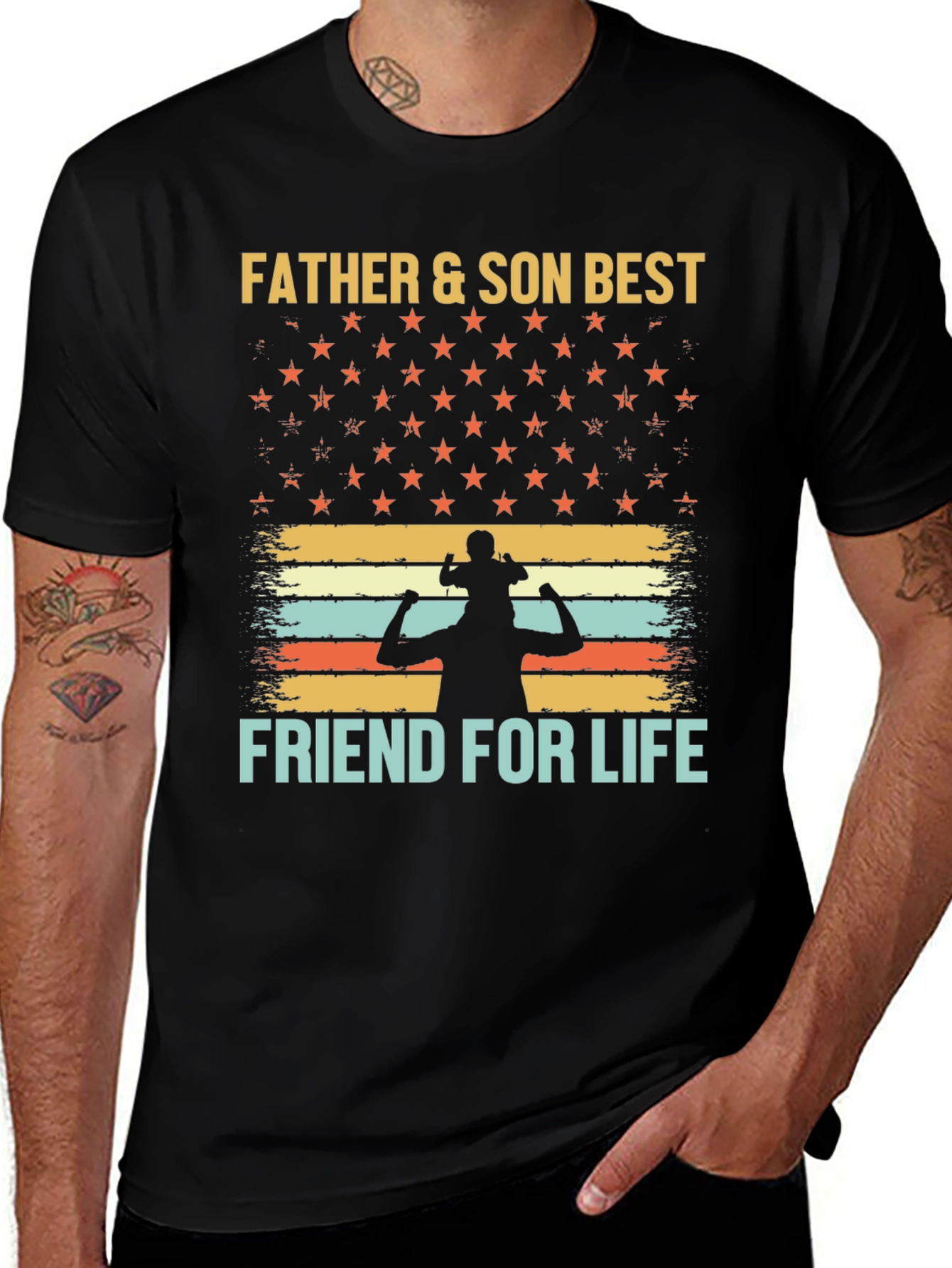 Father & Son Best Friend For Life Tee