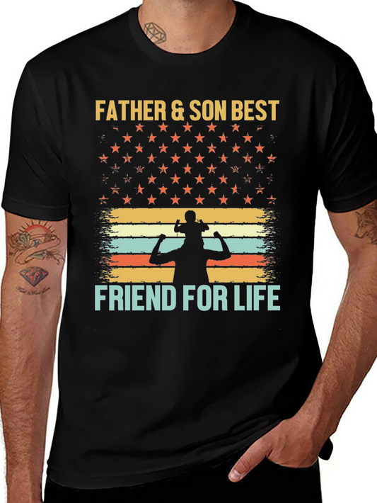 Father & Son Best Friend For Life Tee
