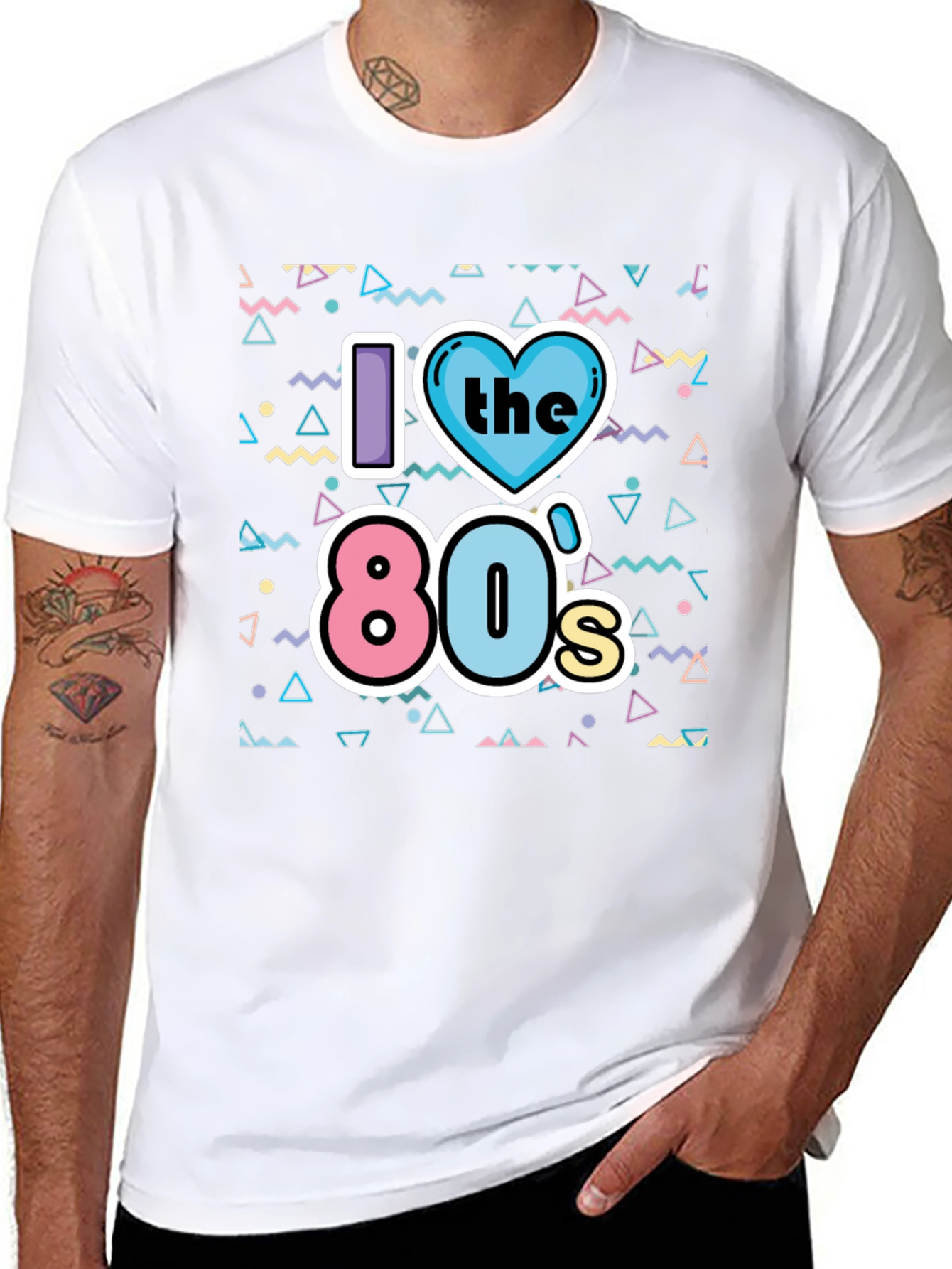 I Love the 80s T-Shirt - Retro Style