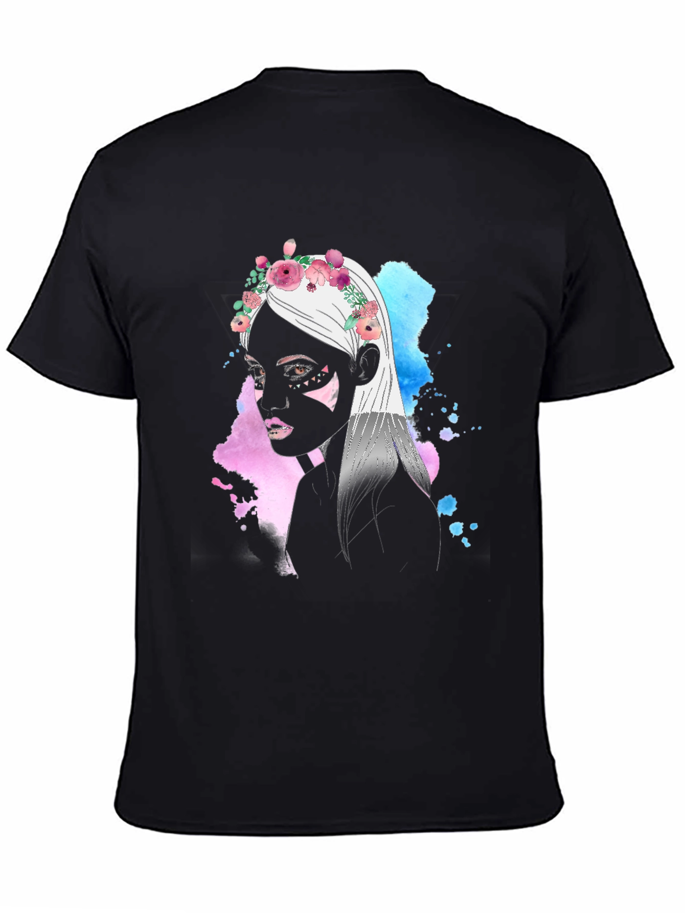 Floral Crown Woman Graphic T-Shirt