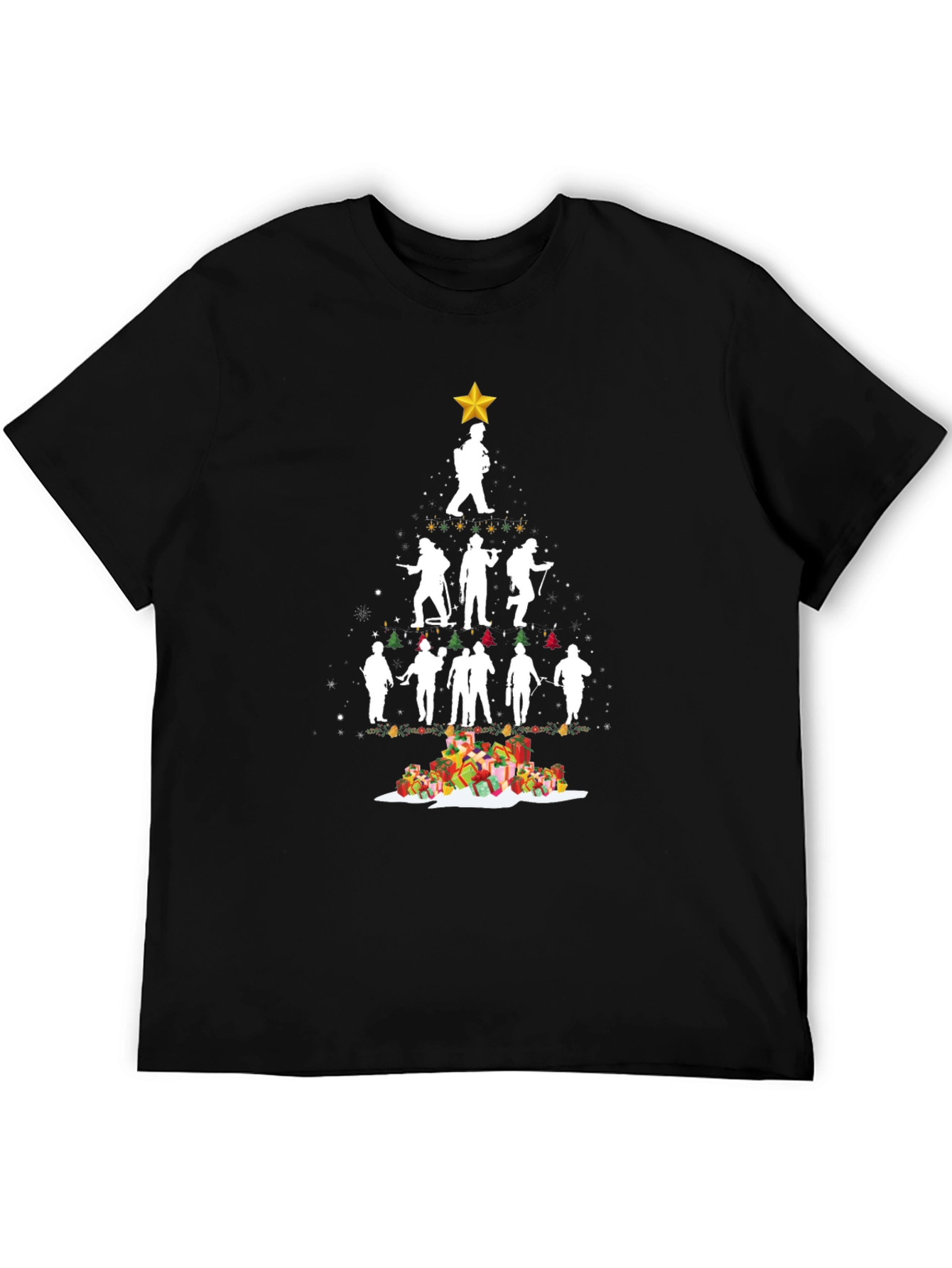 Military Christmas Tree T-Shirt