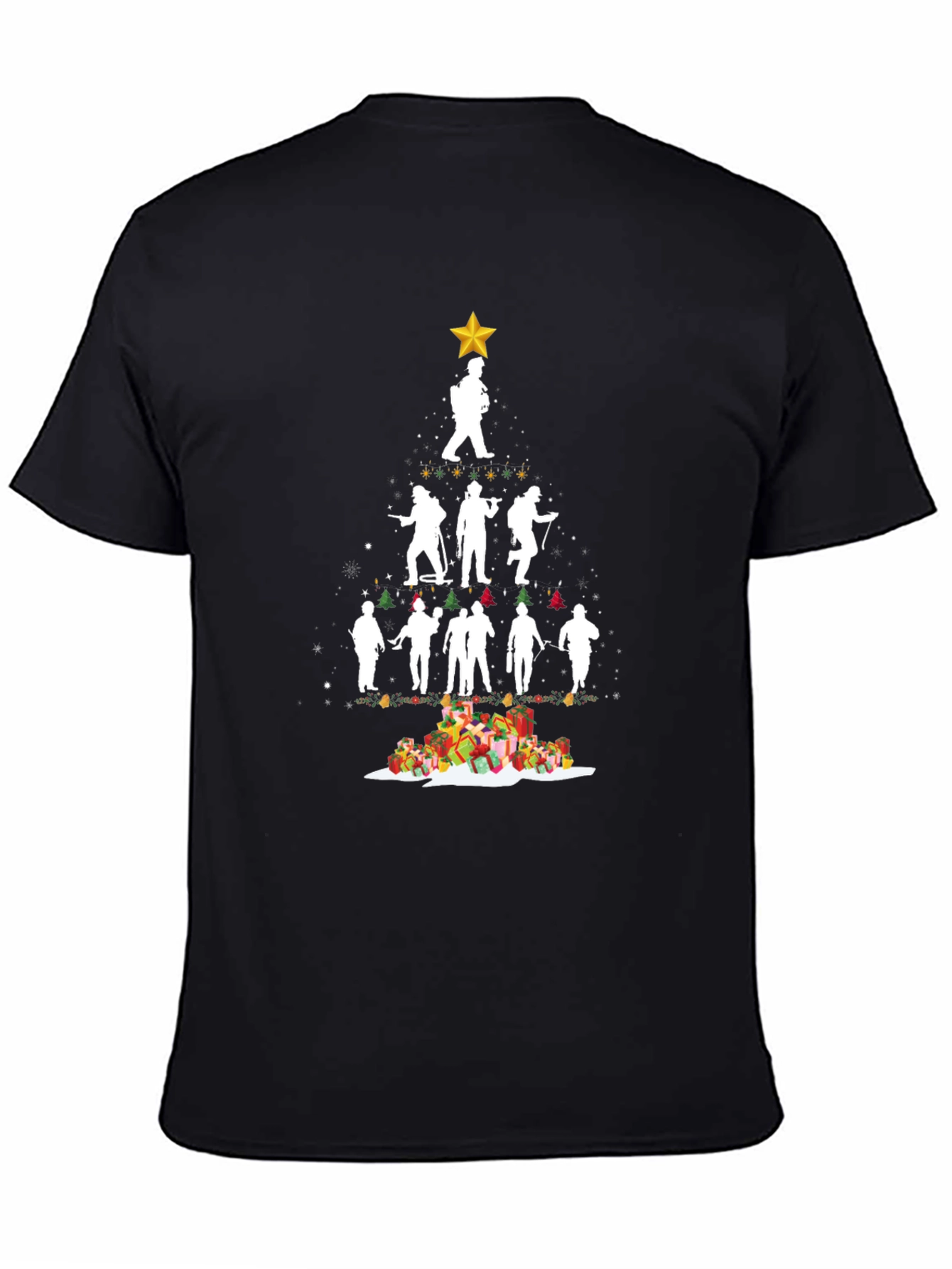 Military Christmas Tree T-Shirt