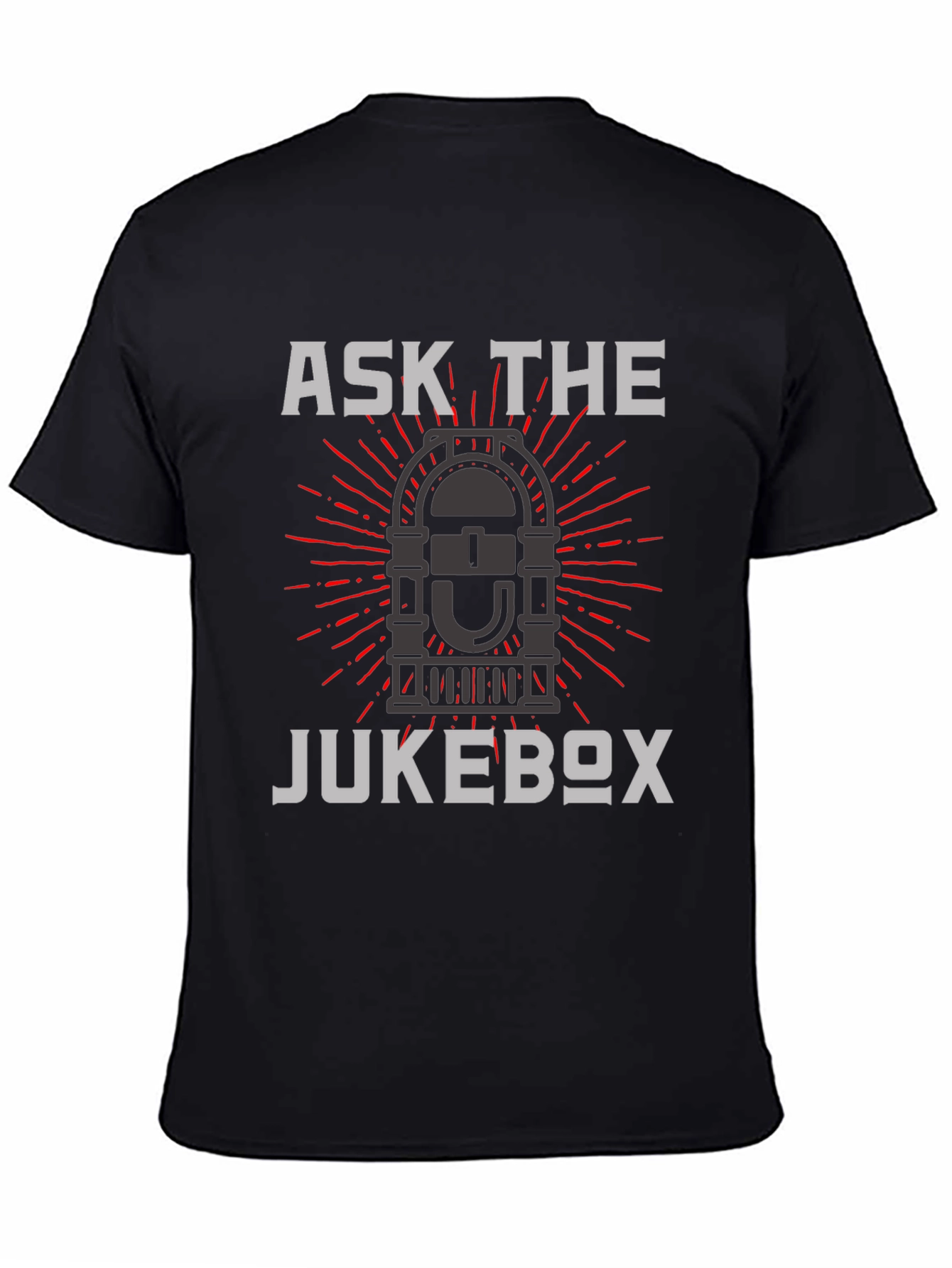 Ask The Jukebox Graphic T-Shirt