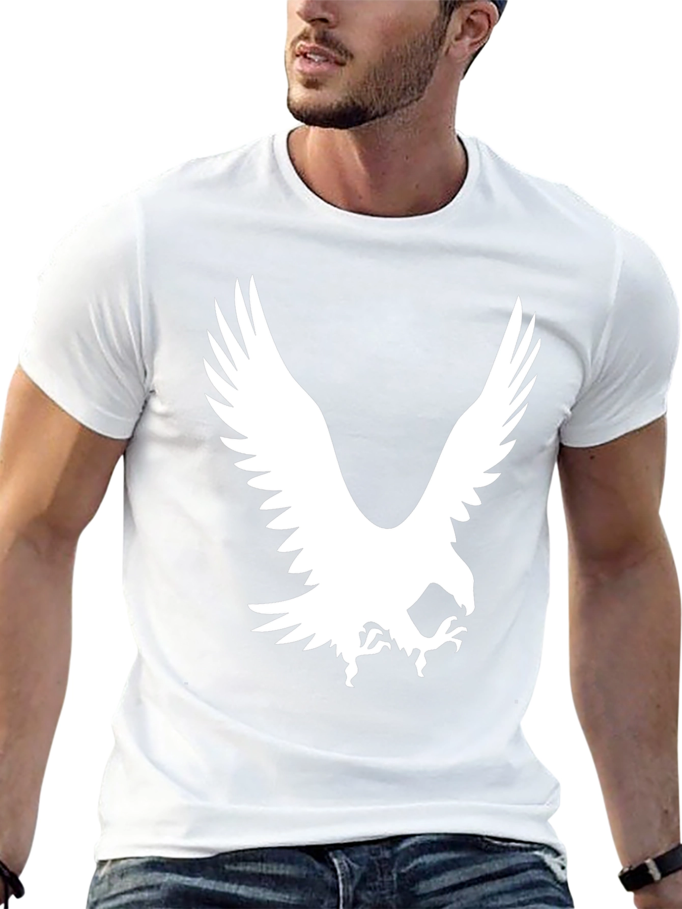 Eagle Graphic Black T-Shirt
