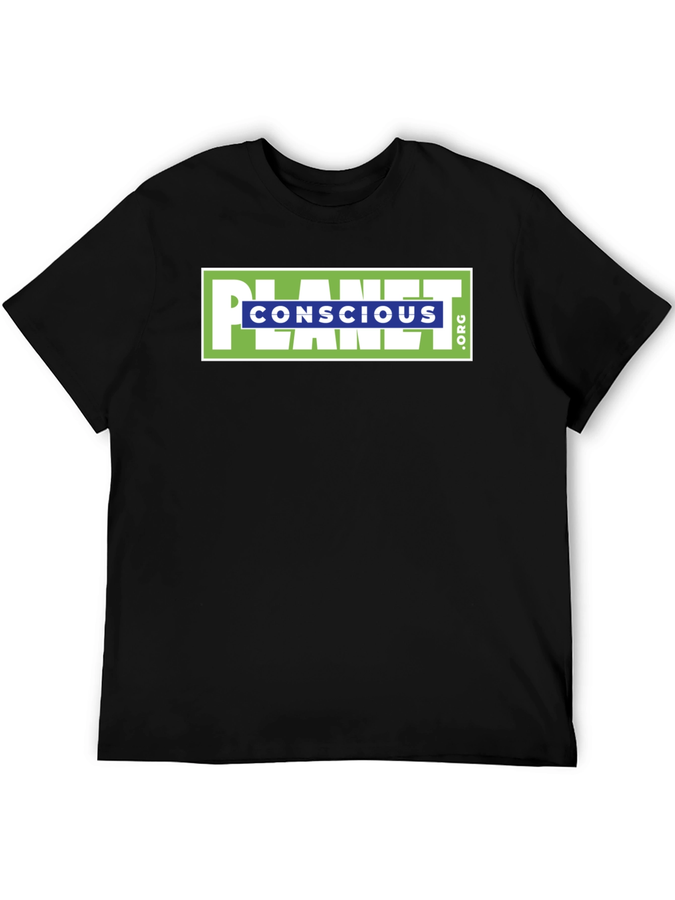 Planet Conscious Black Graphic T-Shirt