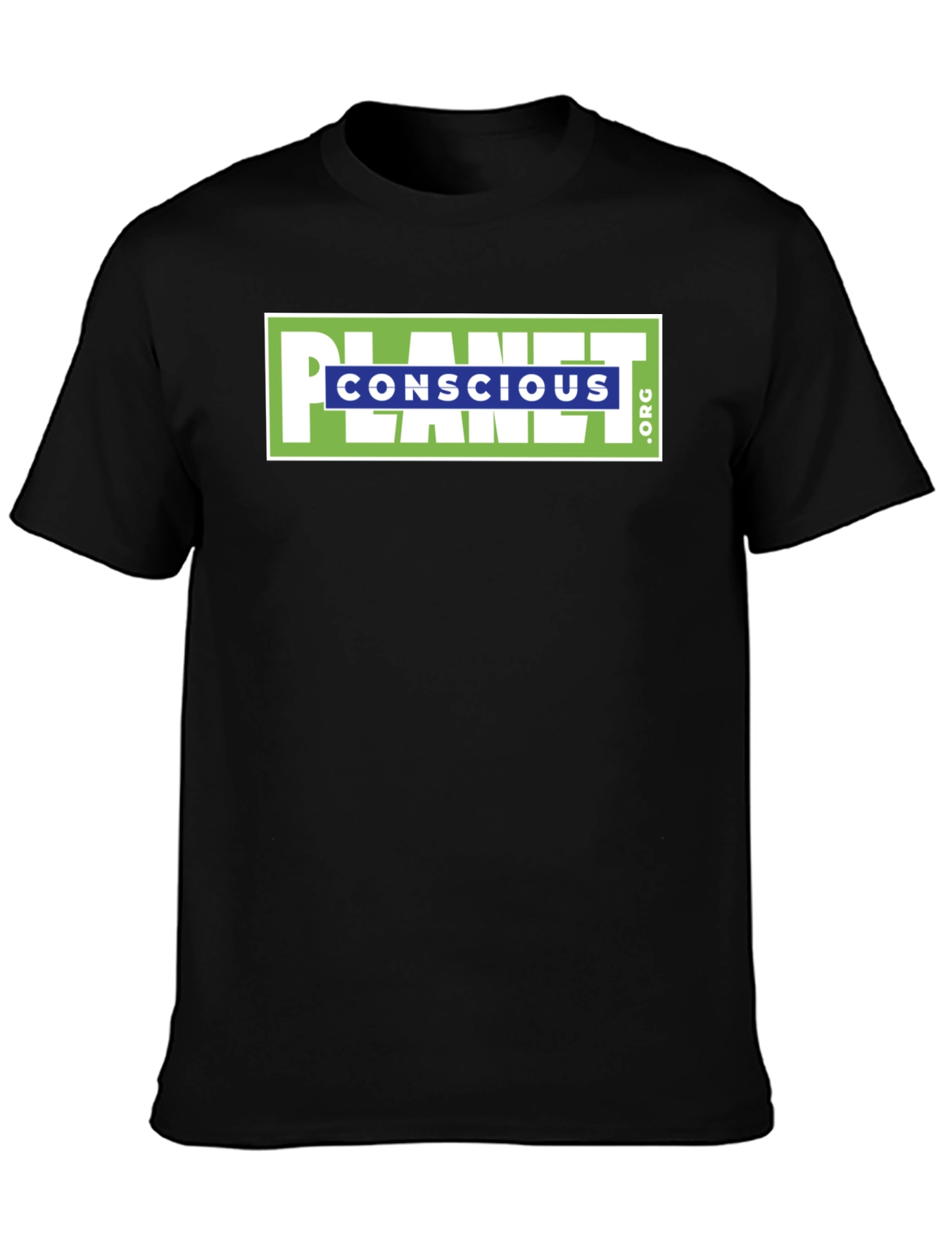 Planet Conscious Black Graphic T-Shirt