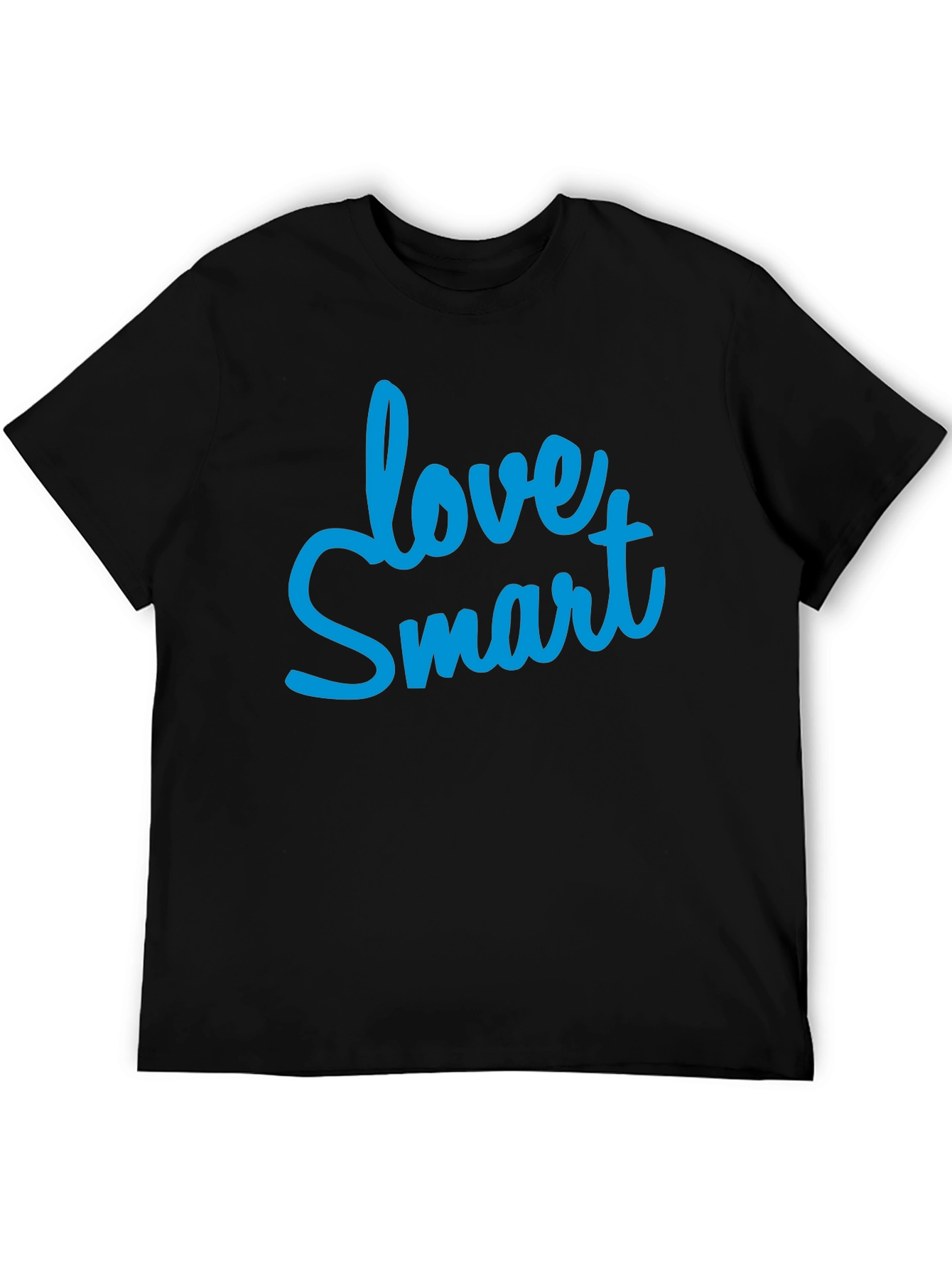 Love Smart Graphic Tee - Black T-Shirt