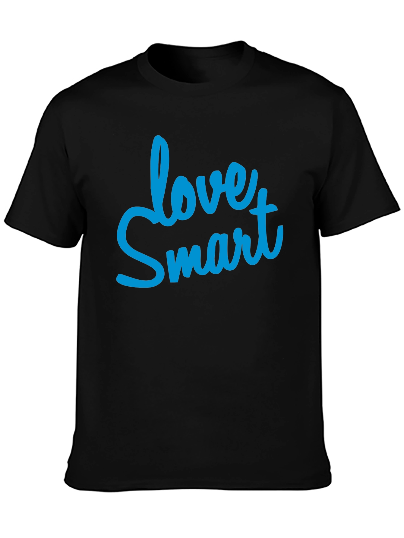 Love Smart Graphic Tee - Black T-Shirt