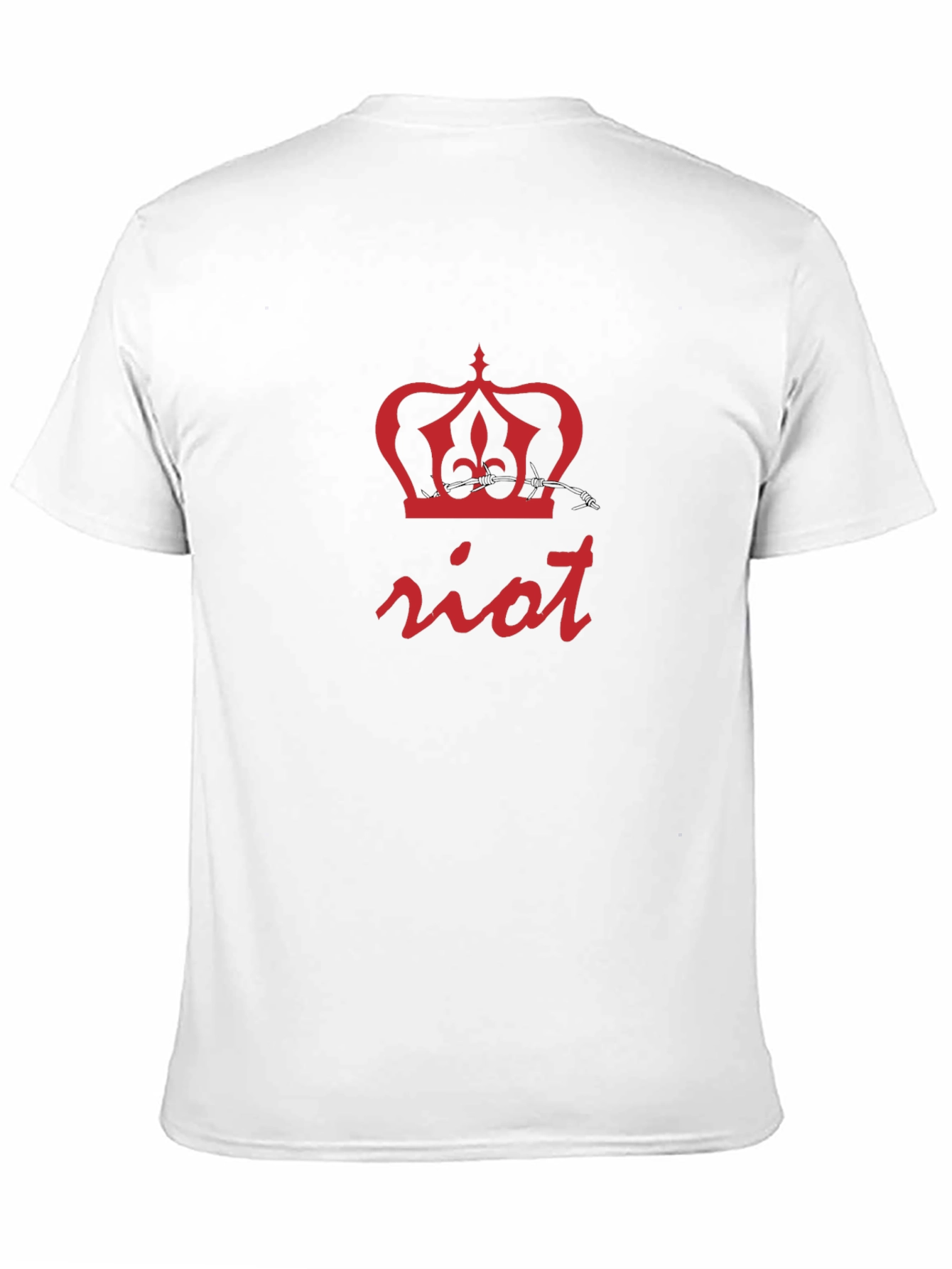 Riot Crown Graphic Tee - Black