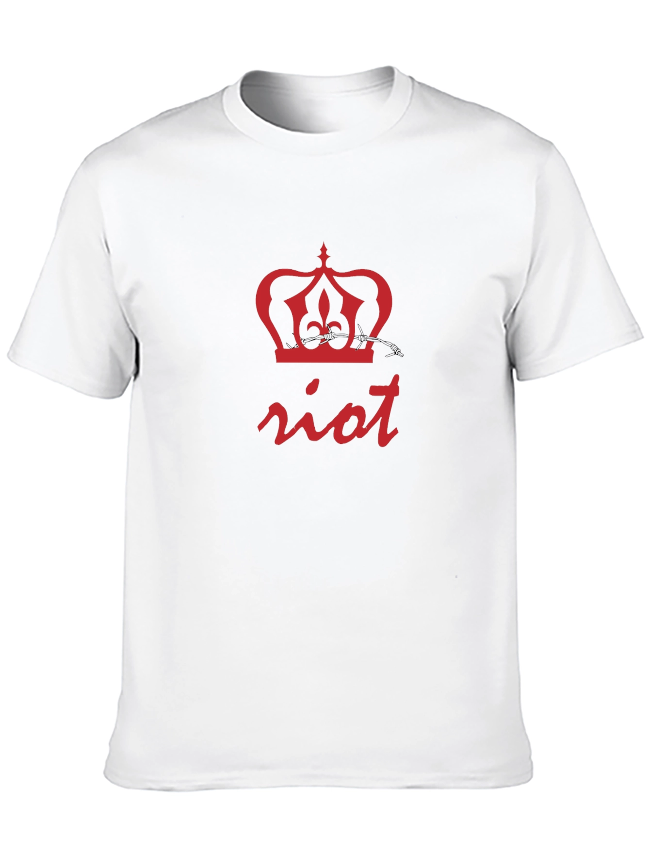 Riot Crown Graphic Tee - Black