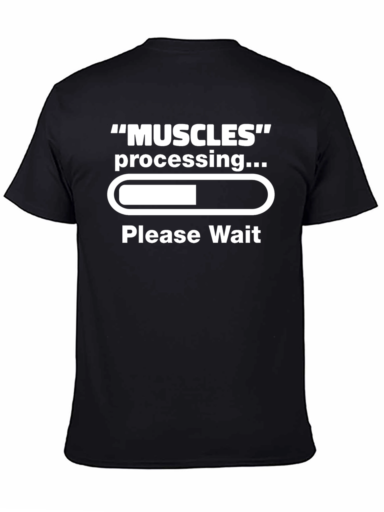 Muscles Processing T-Shirt - Funny Gym Workout Tee