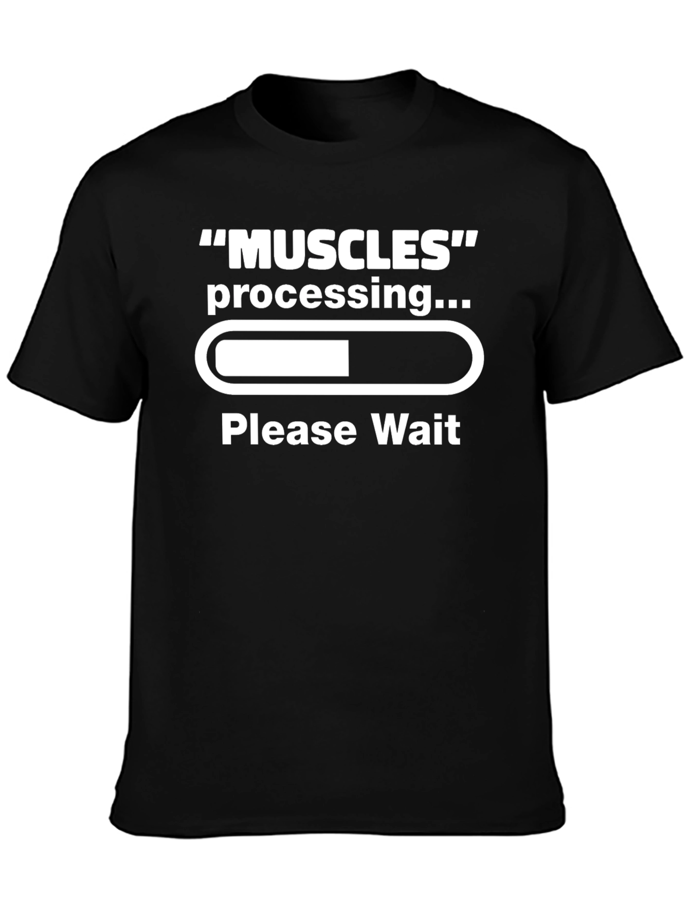 Muscles Processing T-Shirt - Funny Gym Workout Tee