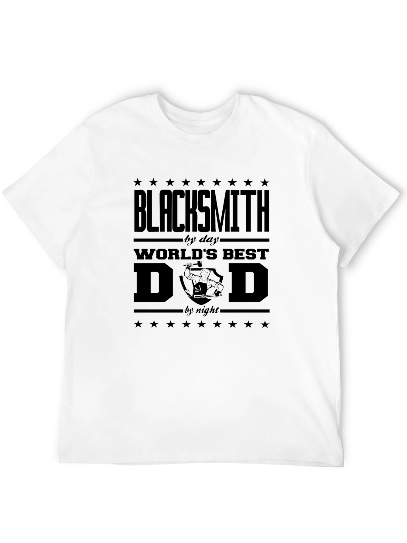Blacksmith Dad T-Shirt: Day & Night