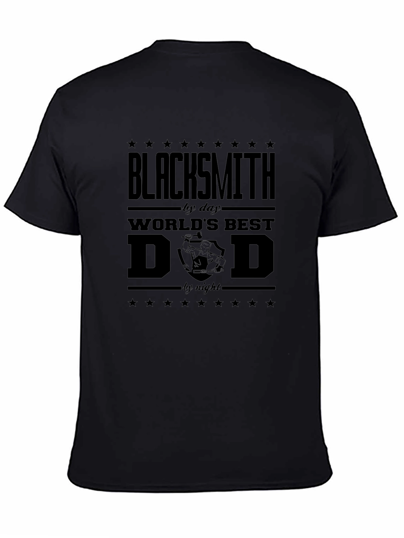Blacksmith Dad T-Shirt: Day & Night