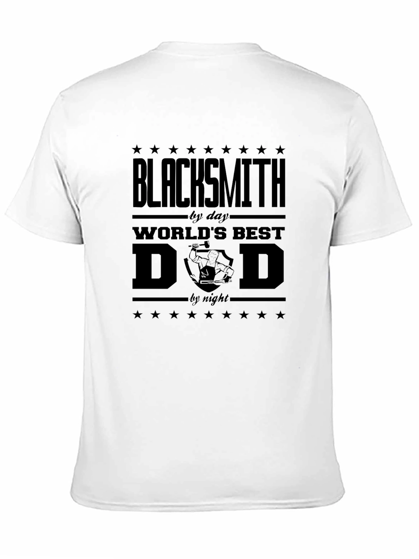 Blacksmith Dad T-Shirt: Day & Night